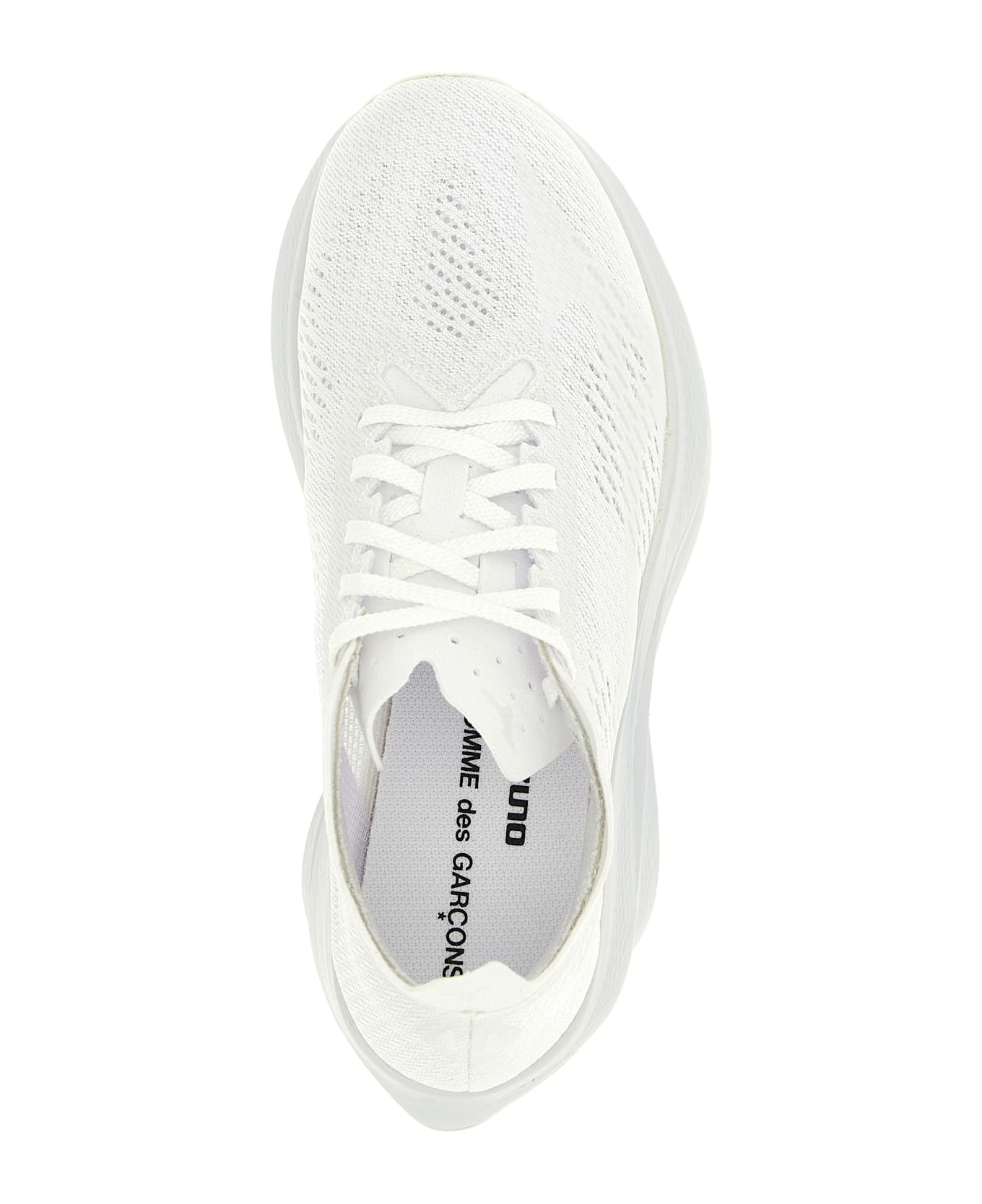 Comme des Garçons Cdg X Mizuno 'wave Rebellion Pro 3' Sneakers - White