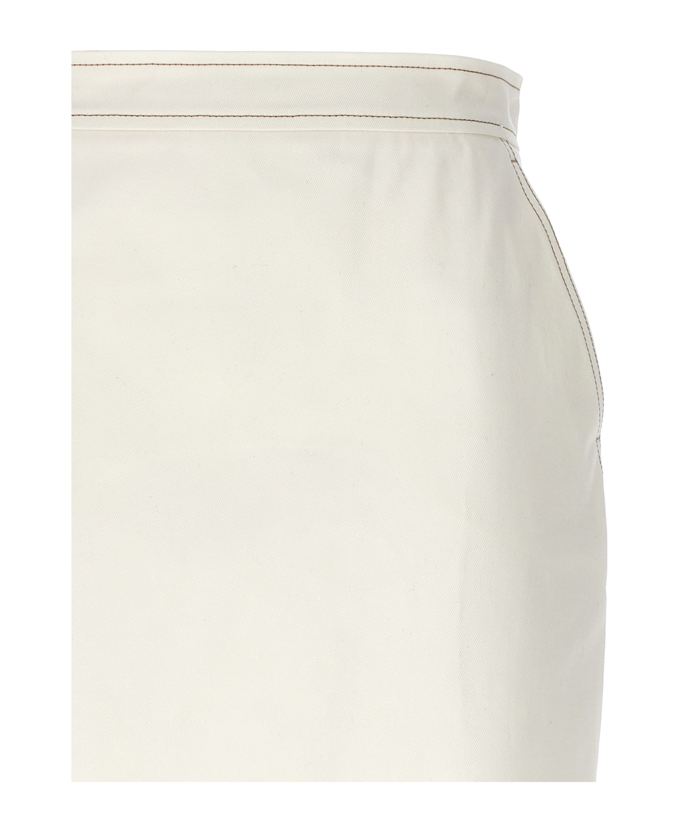 Max Mara 'zulia' Skirt - White