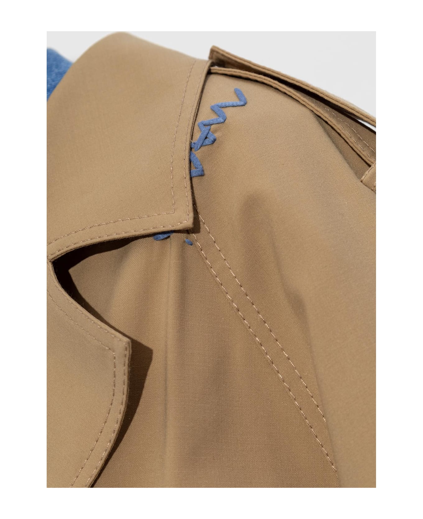 Marni Jacket With Belt - WINTER WHEAT