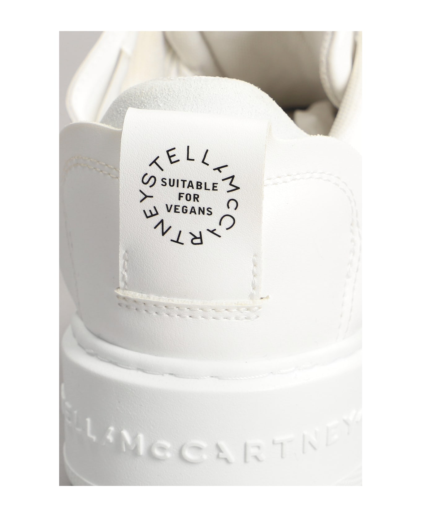Stella McCartney Sneakers In White Polyester - white