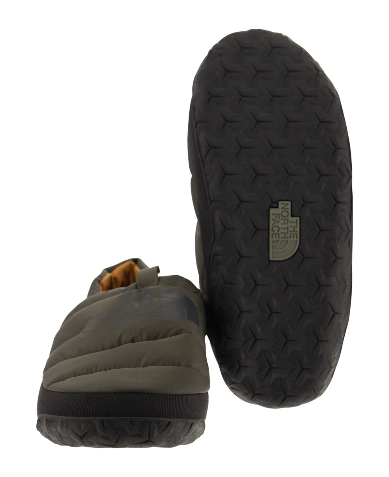The North Face Nuptse - Winter Slippers - Military Green