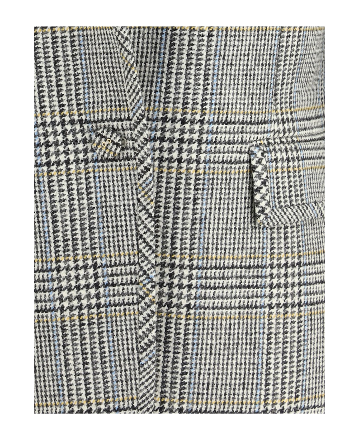 Thom Browne Prince Of Wales Wool Blazer