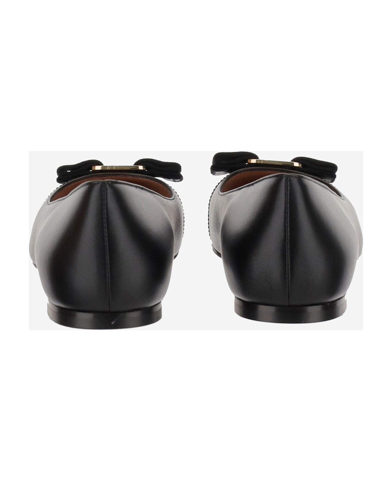 Ferragamo Ballet Flat Varina - Black