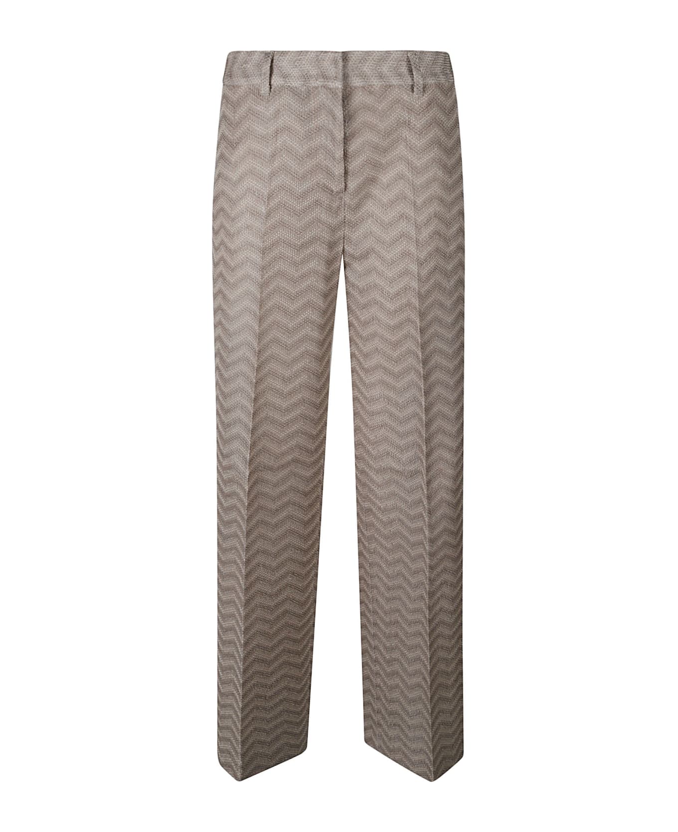 Missoni Straight Concealed Trousers - Sand ボトムス