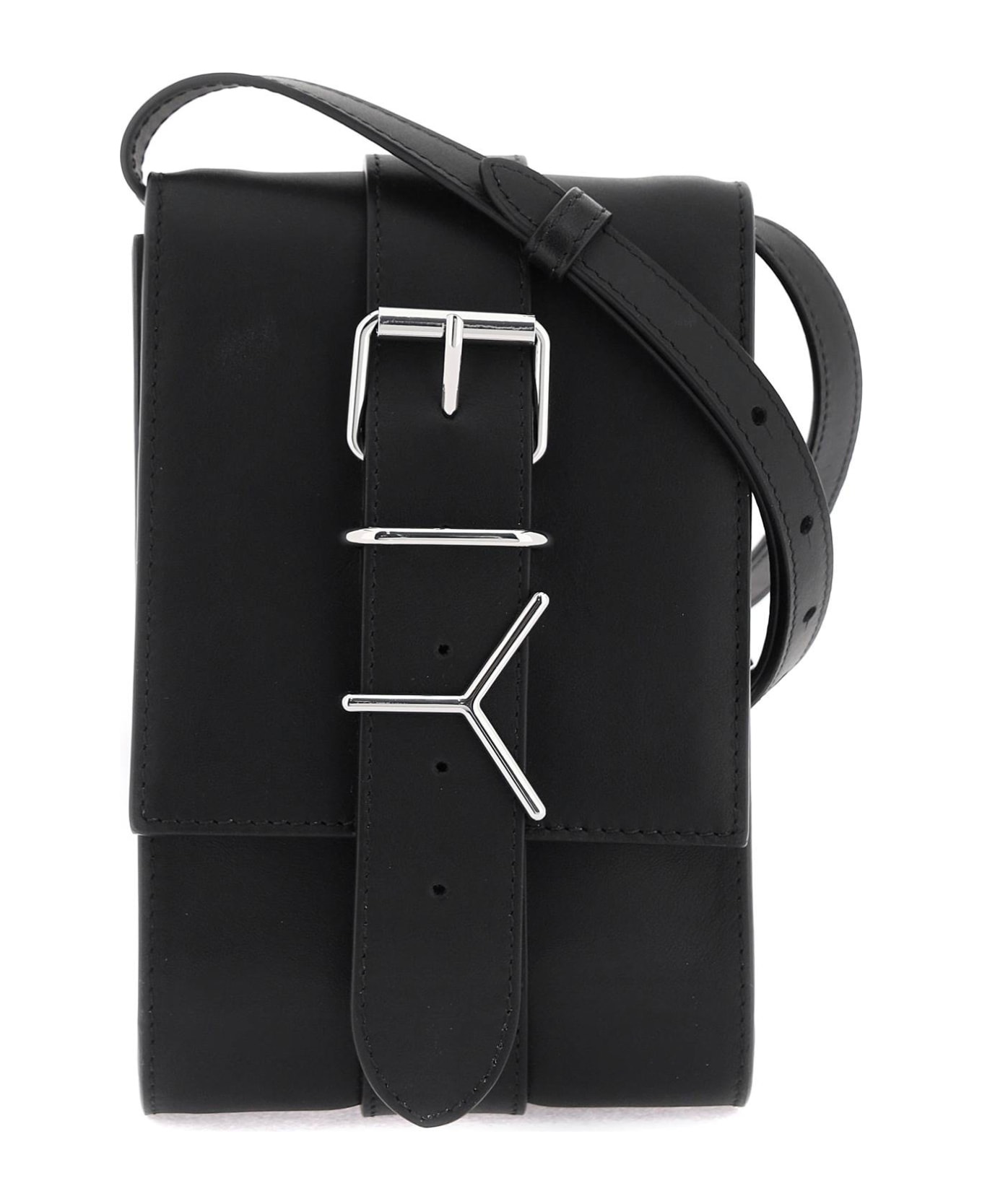 Y/Project Y Belt Crossbody Bag - BLACK SILVER (Black)