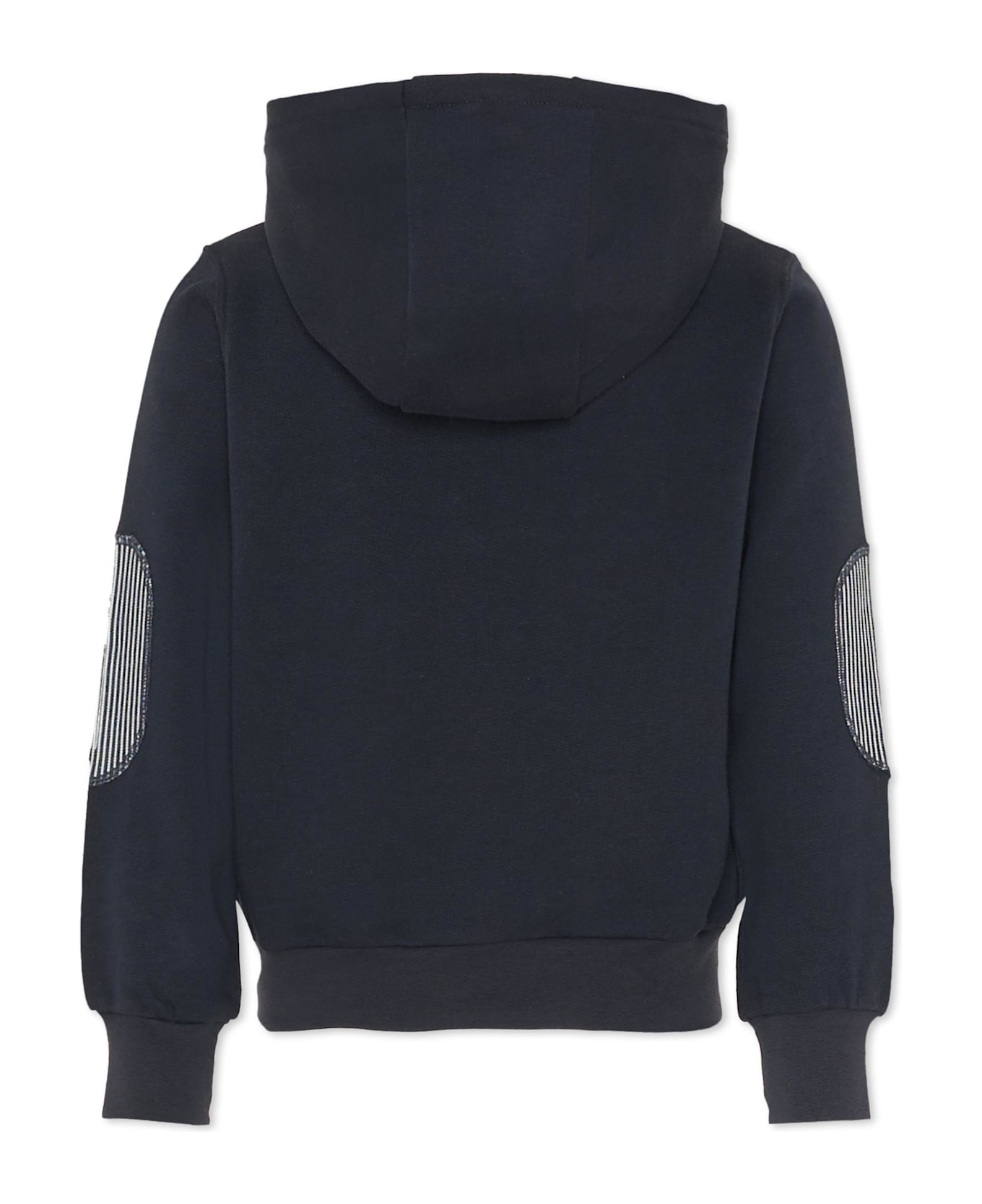 Fay Blue Sweatshirt For Kids With Logo - Blue