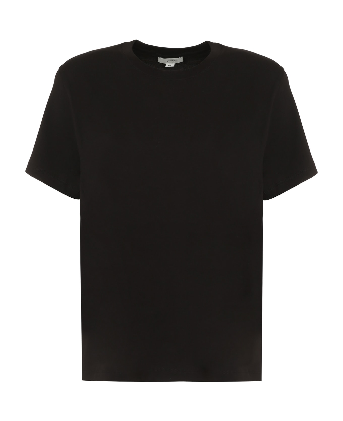Vince Cotton T-shirt - black Tシャツ