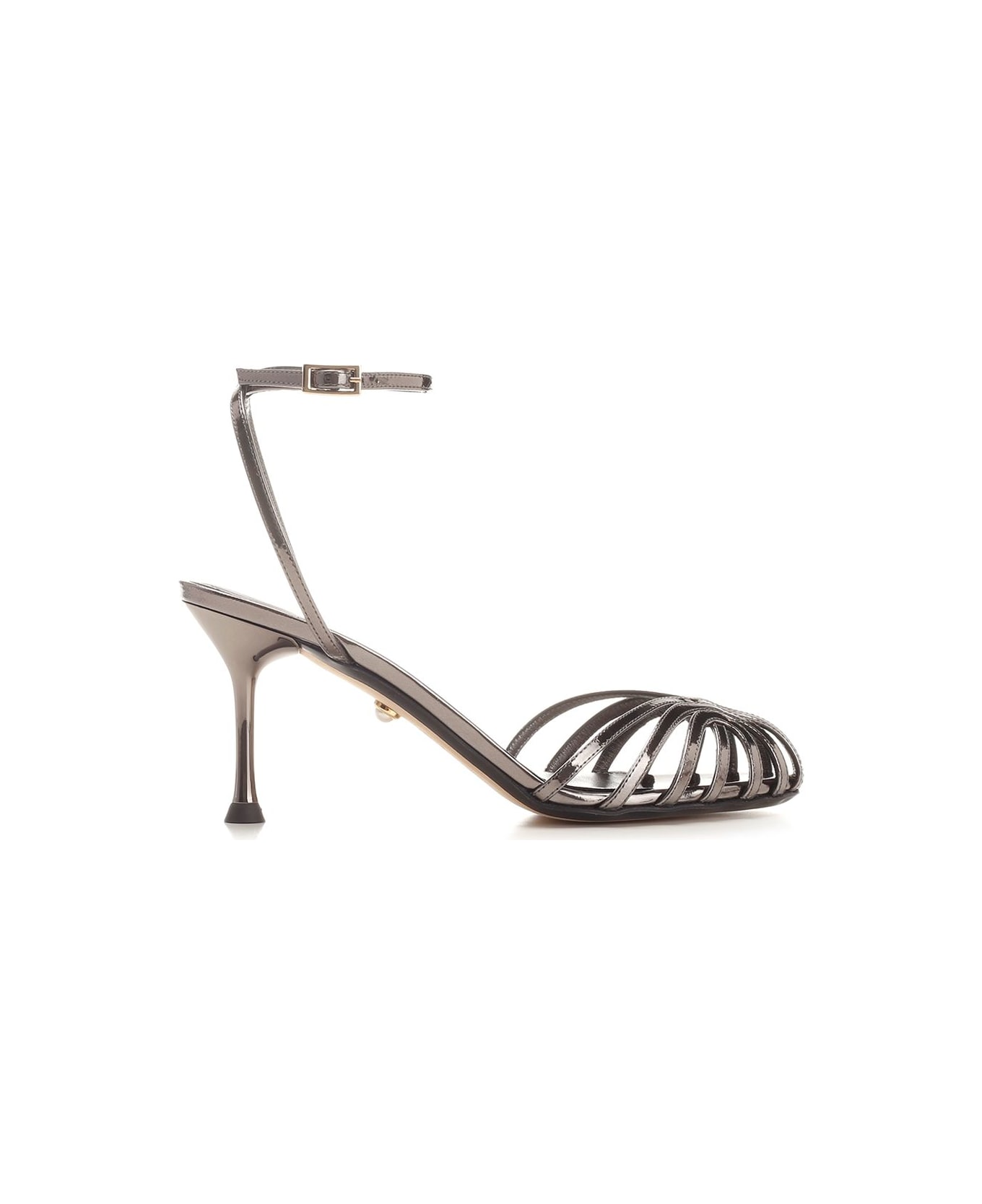 Alevì "ally" Sandals - Silver