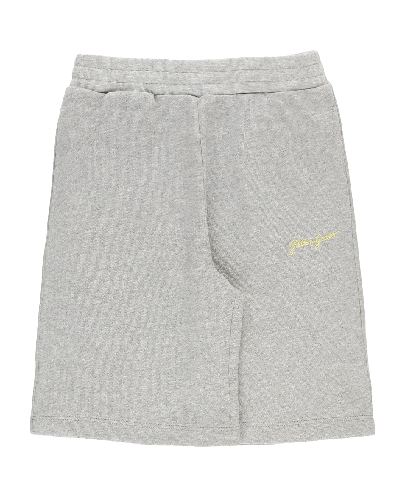 Golden Goose Cotton Shorts - Grey