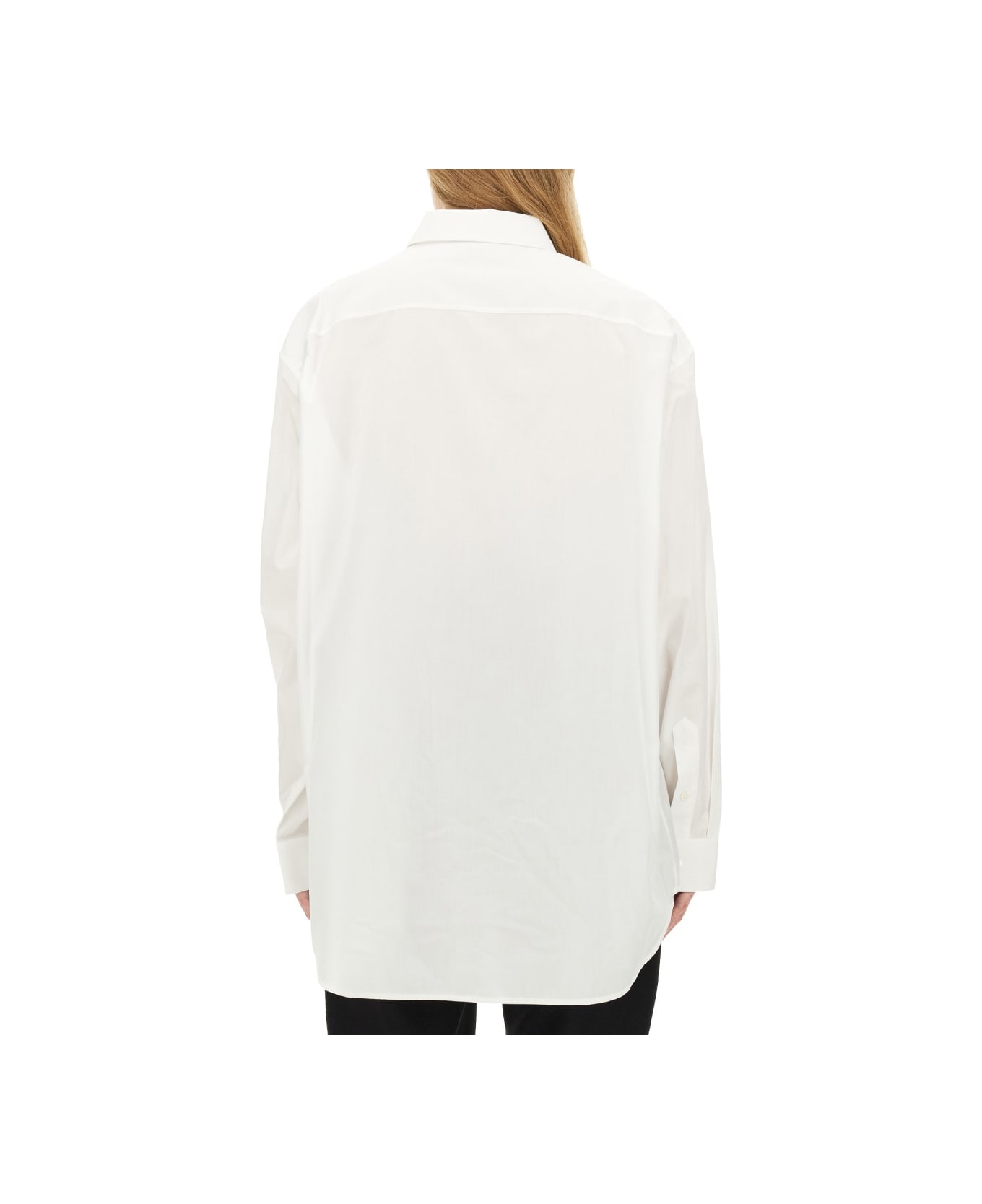Helmut Lang Oversized Shirt - WHITE