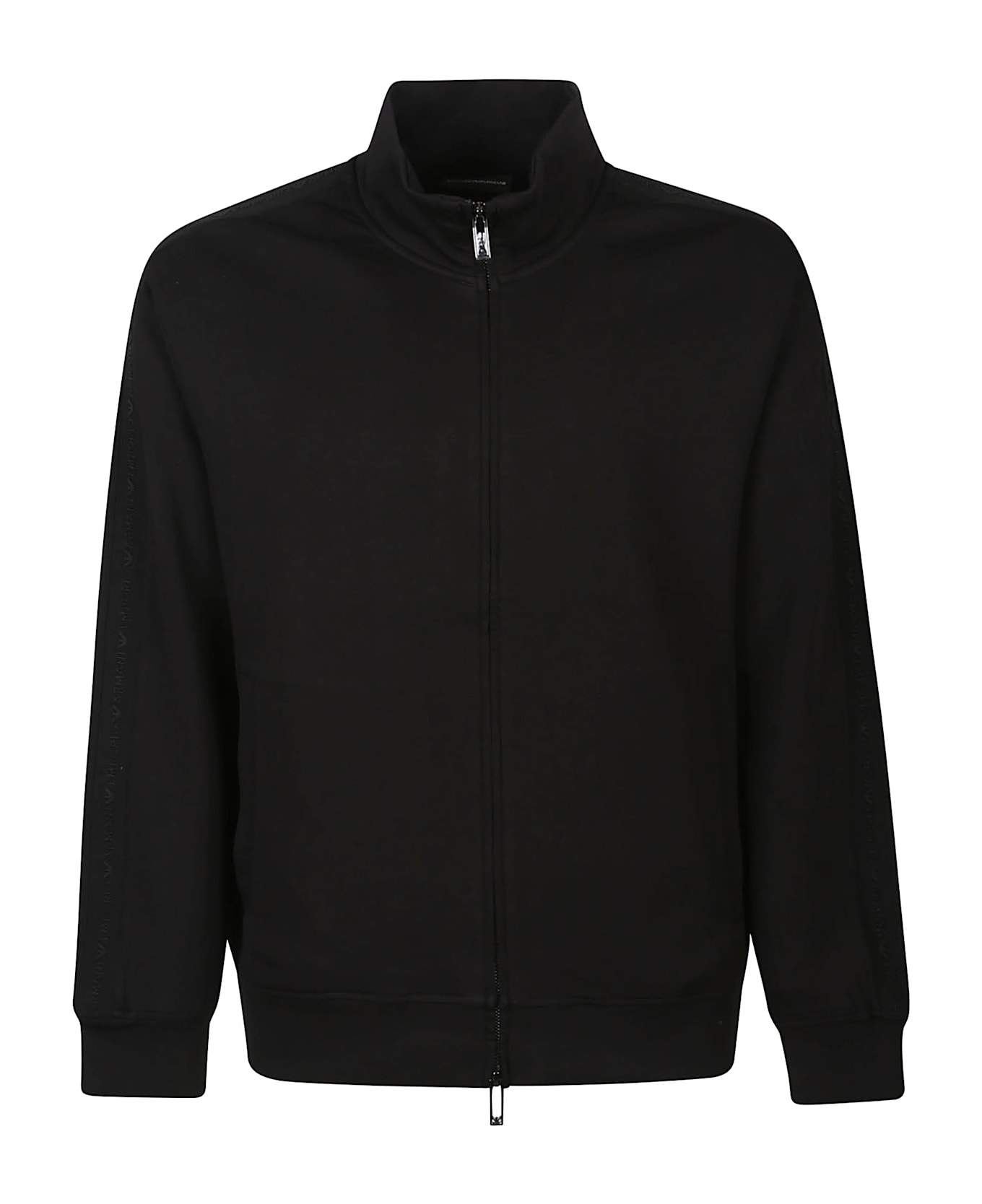 Emporio Armani Full Zip Sweatshirt - Nero