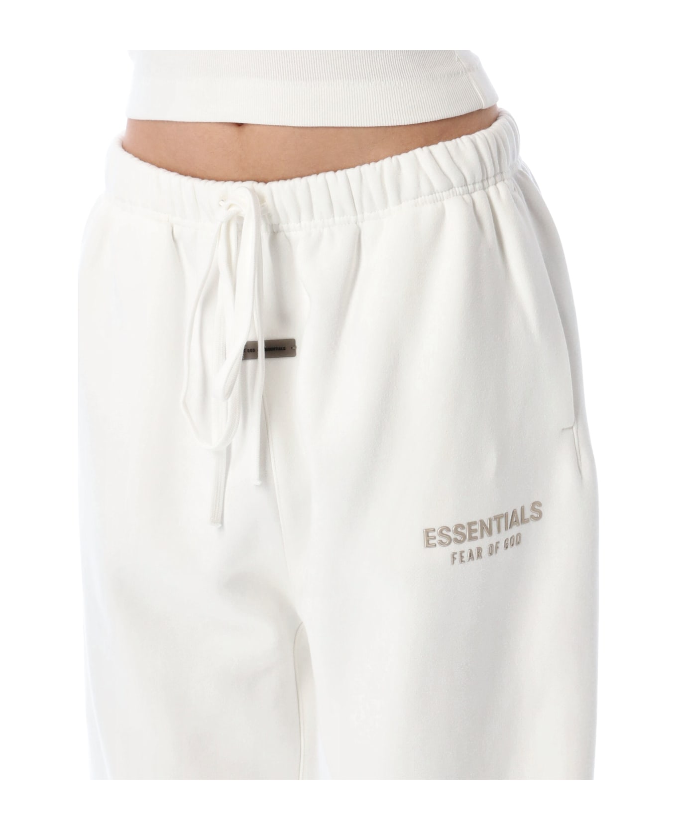 Fear of God Classic Fleece Sweatpants - CLOUD WHITE