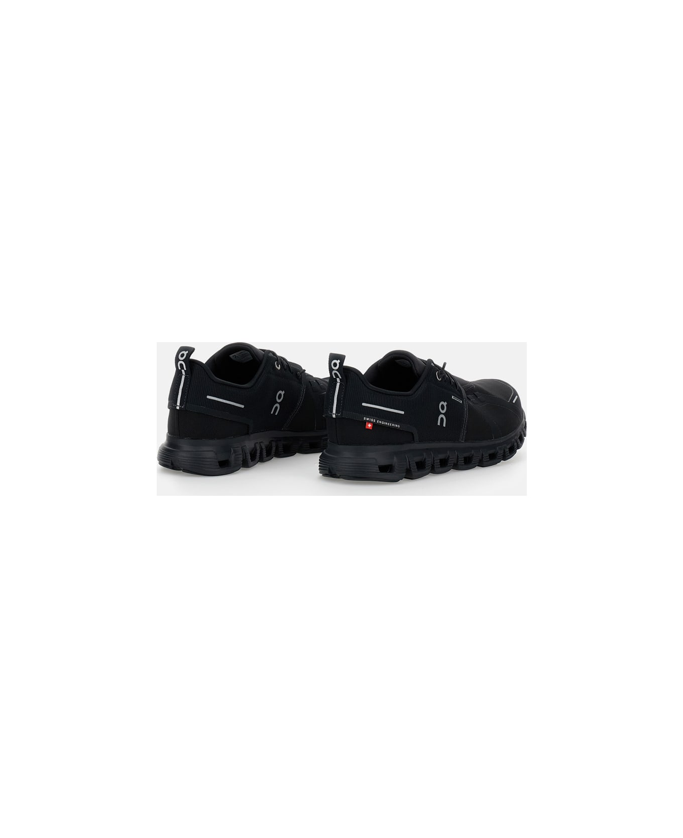 ON Cloud 6 Wp Sneakers - Black