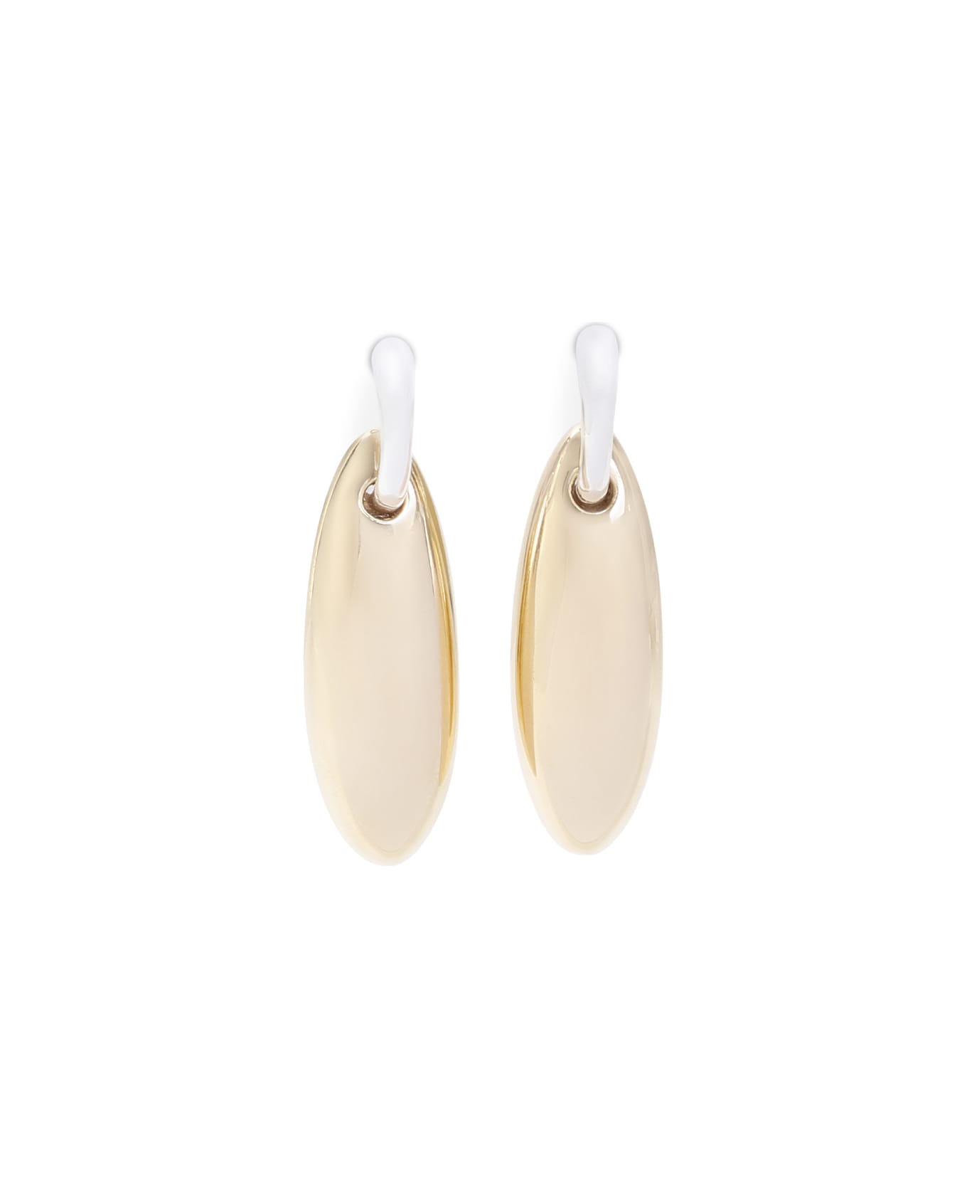 Bottega Veneta Earrings - Silver Yellow