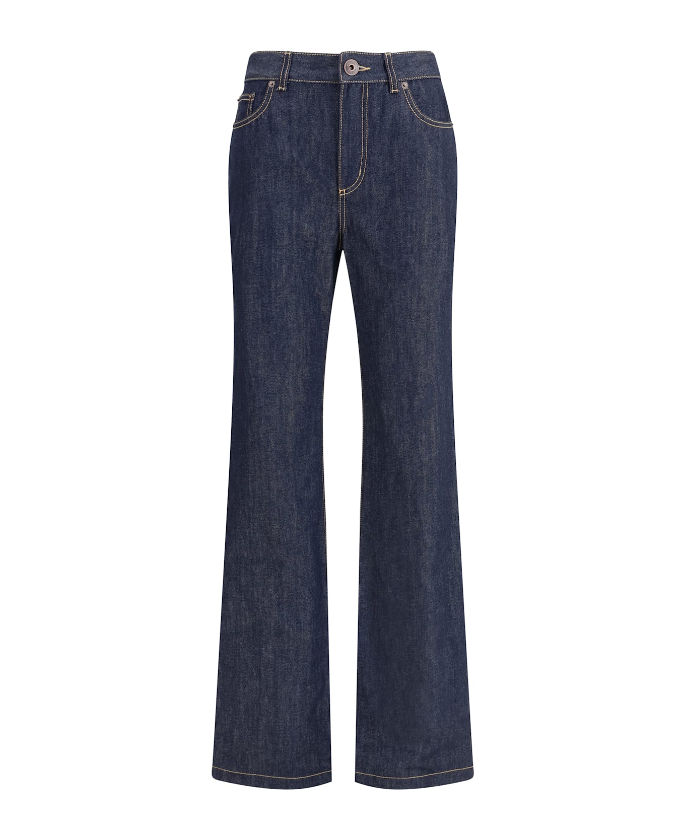 Alexander McQueen Denim Jeans Feature A Straight Leg