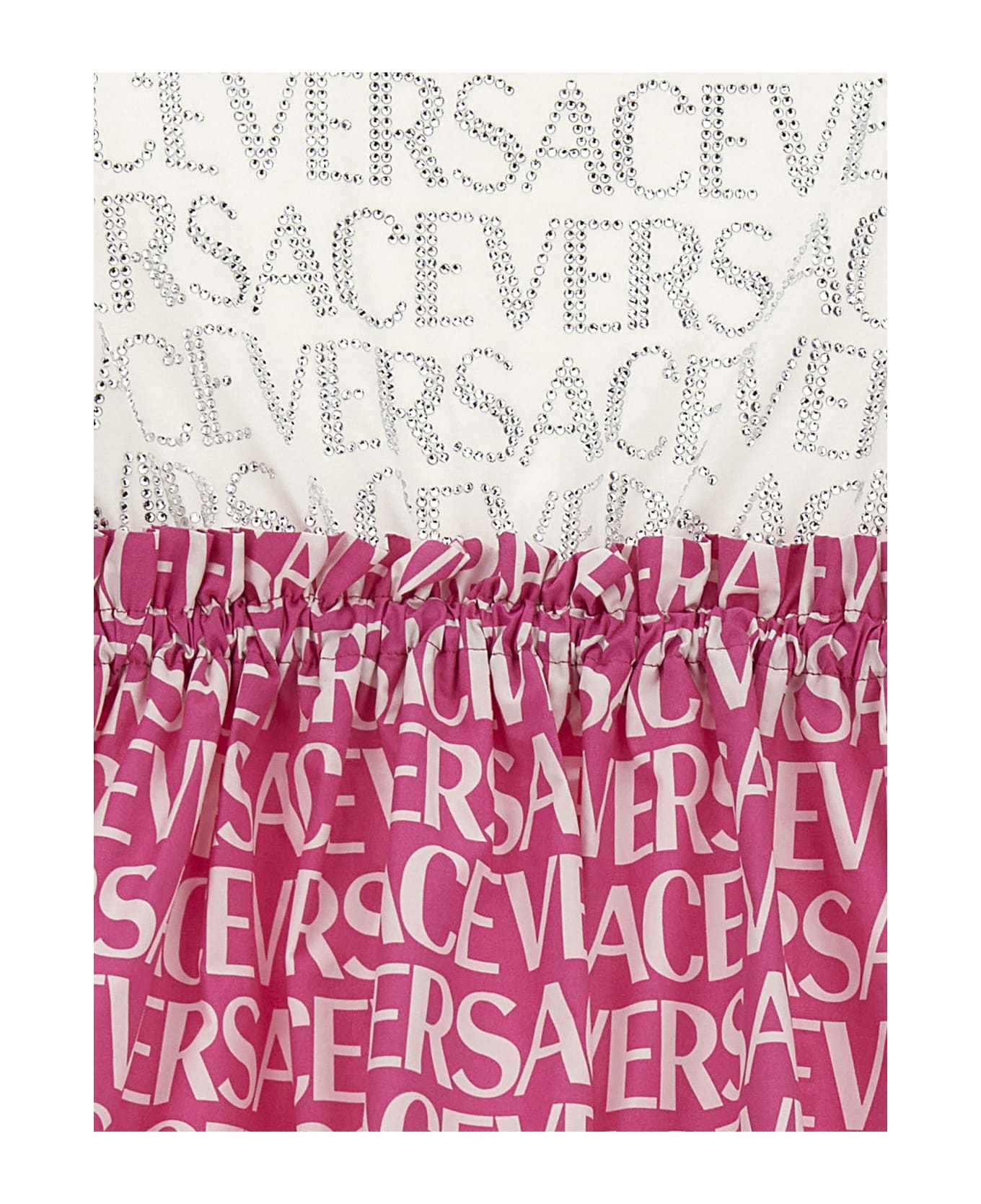 Versace Logo Dress - Multicolor ワンピース＆ドレス