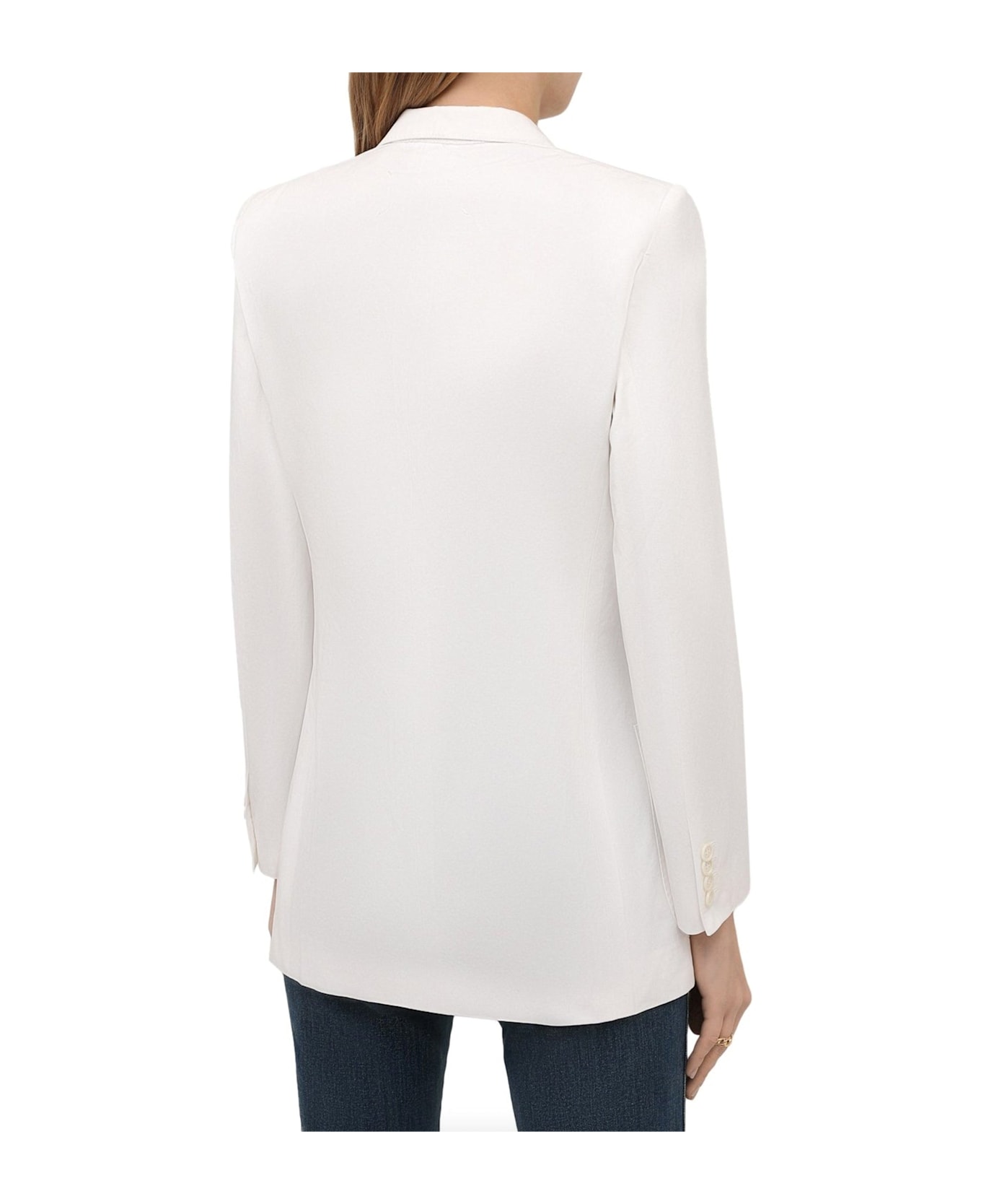Maison Margiela Cotton Blazer - White