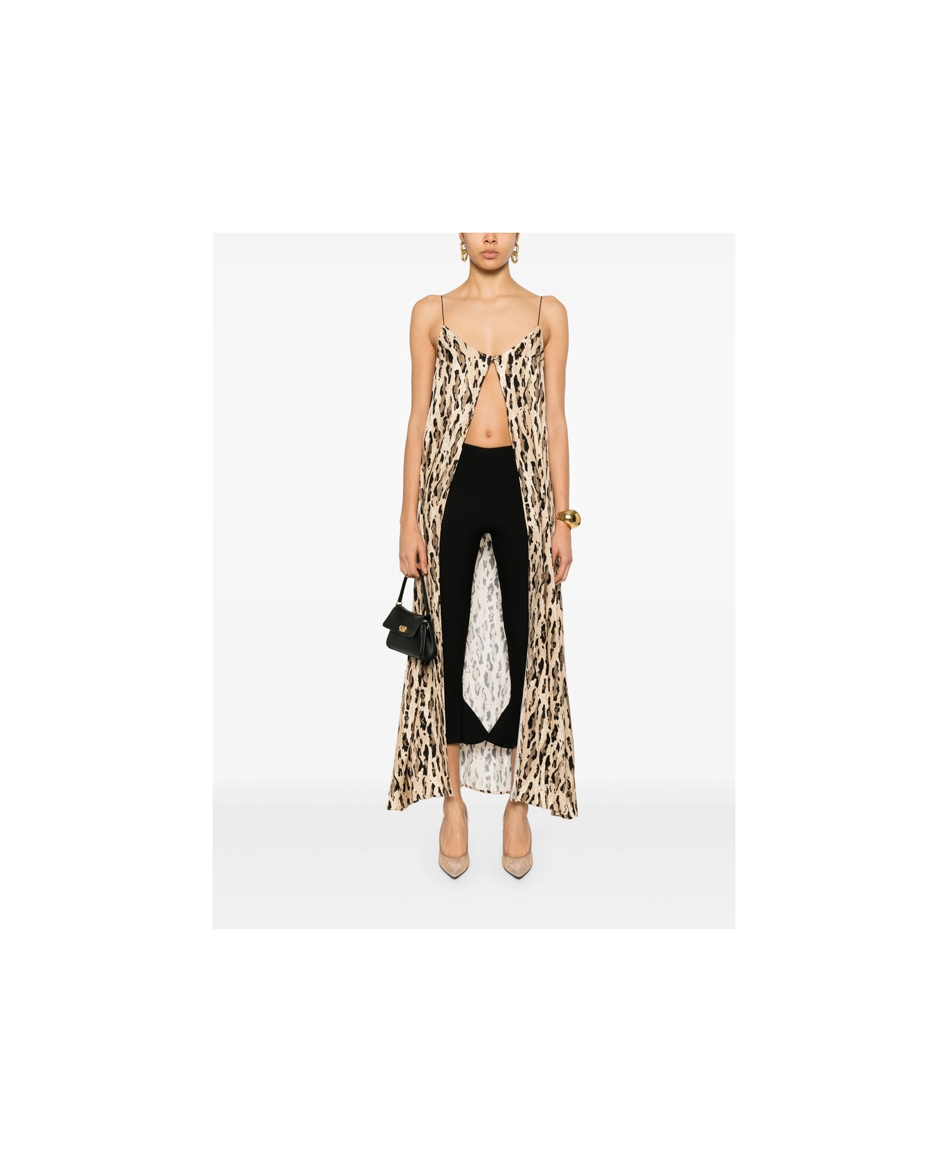 The Nina Studio Waistcoat - NEUTRALS/BLACK