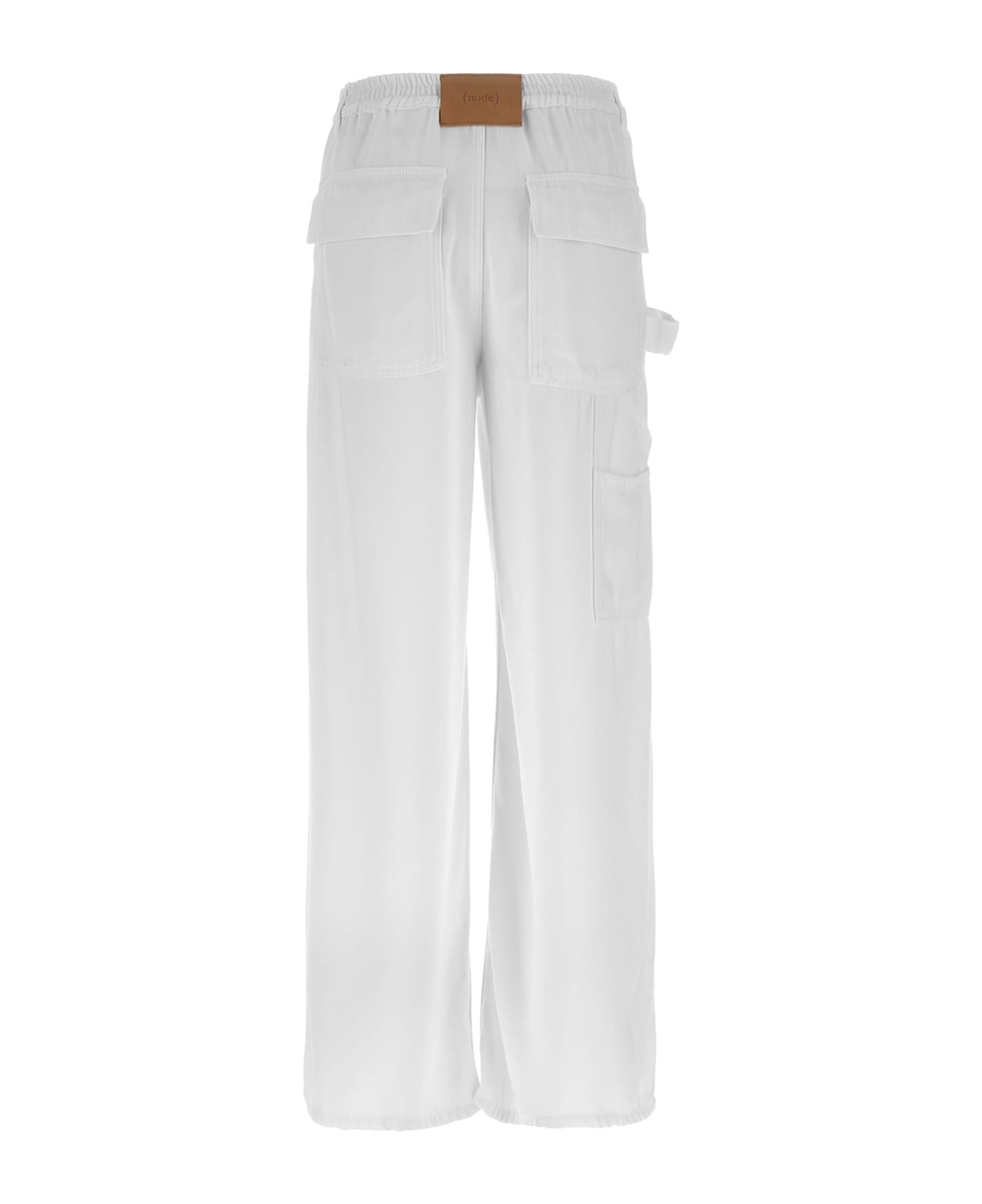 (nude) Cargo Pants - White