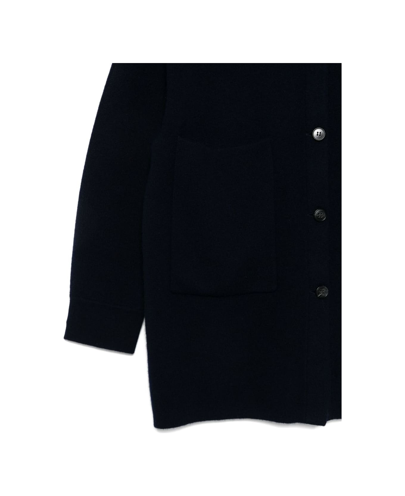 Lisa Yang Long-sleeved Cardigan Sweater - Blue