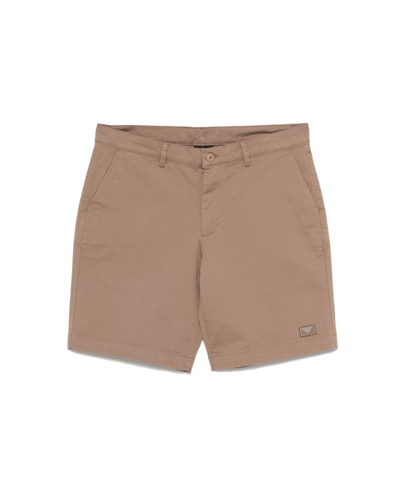 Emporio Armani Tailored Shorts - Grey