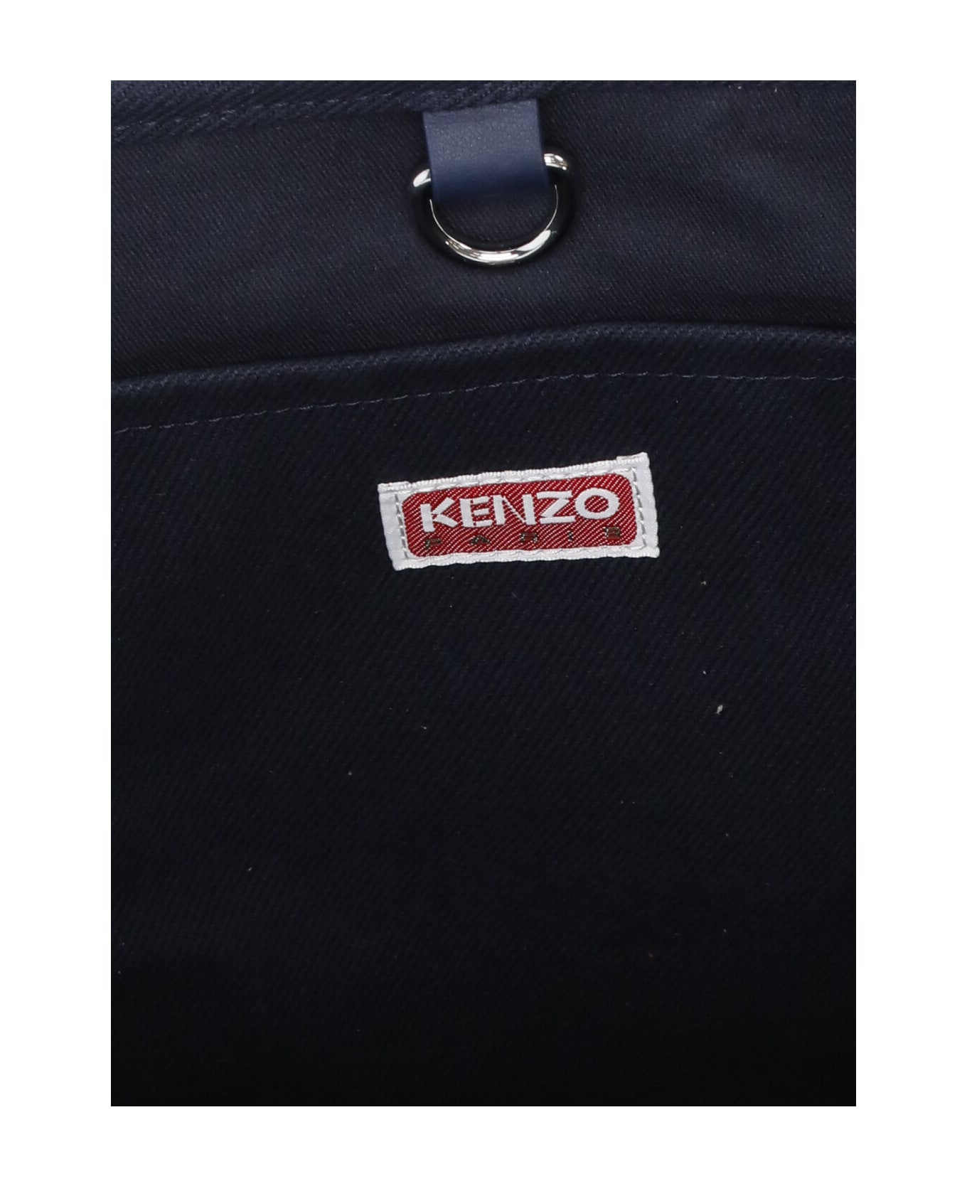 Kenzo Boke Flower Shoulder Tote Bag - Blue トートバッグ