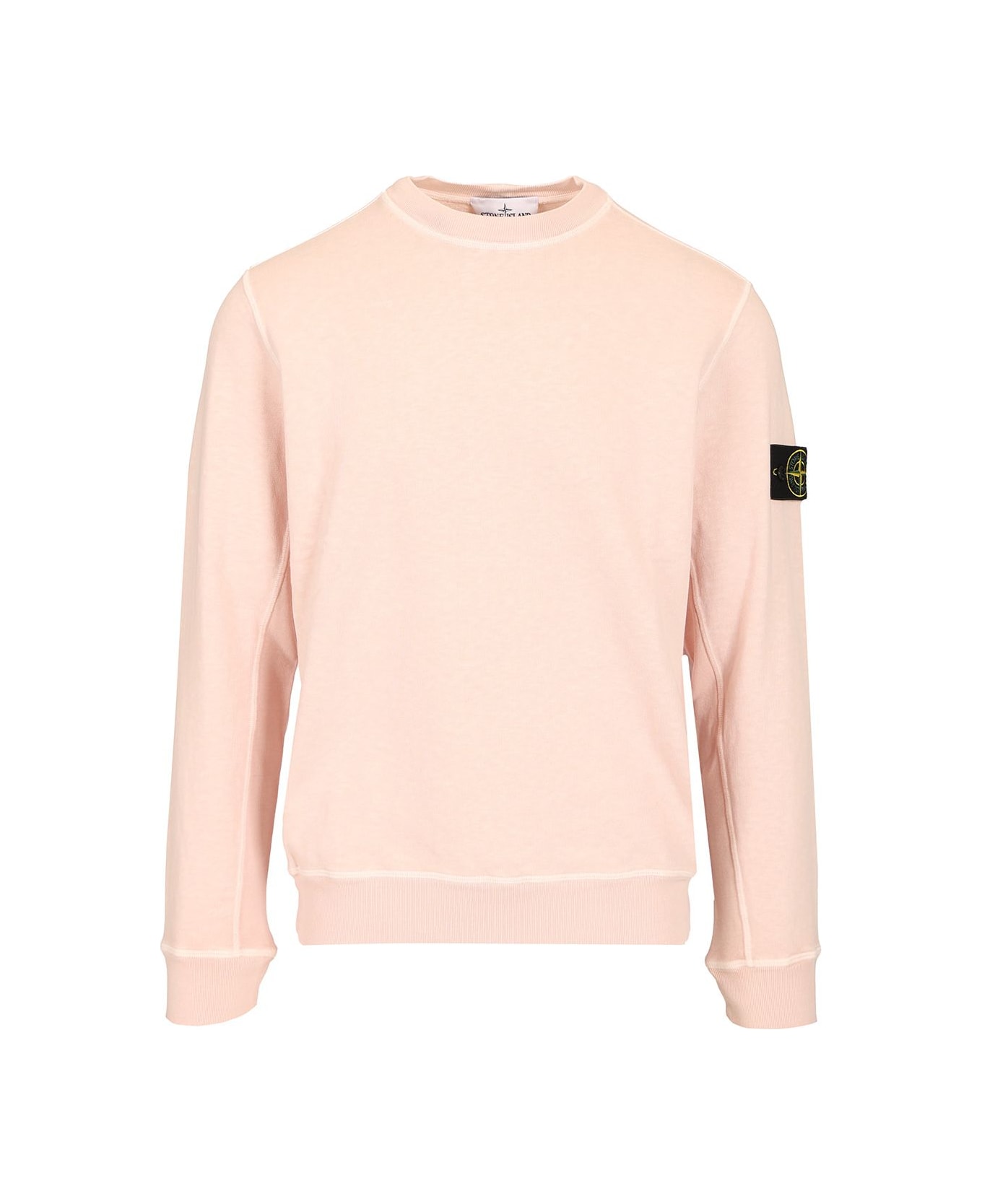 Stone Island Crewneck Sweatshirt - Rose