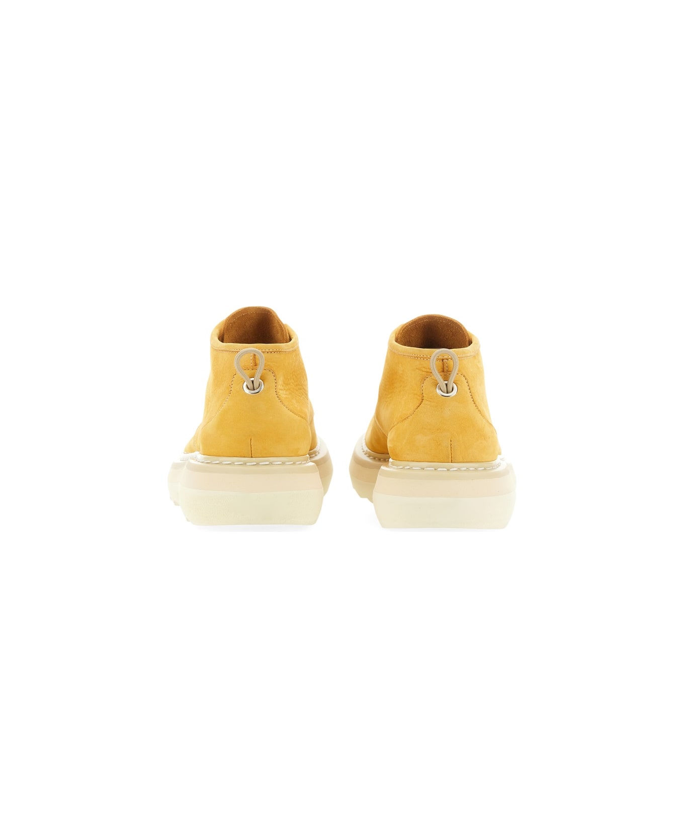 Premiata Lace-up Boot - YELLOW