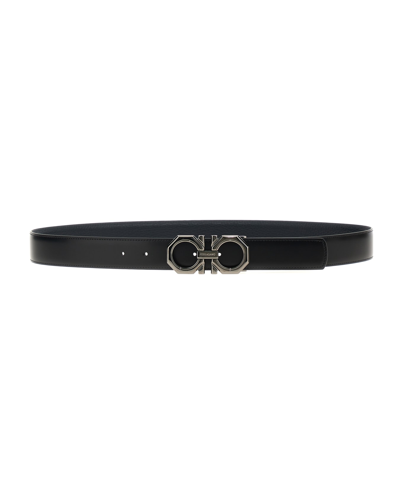 Ferragamo 'gancini' Reversible Belt - Multicolor