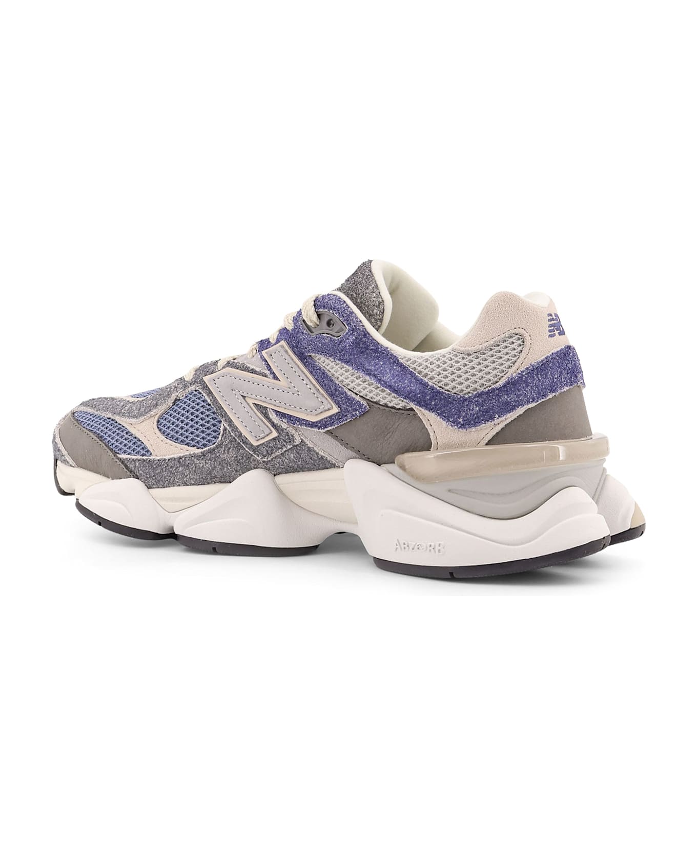 New Balance 906 Leather And Mesh Sneakers - Blue