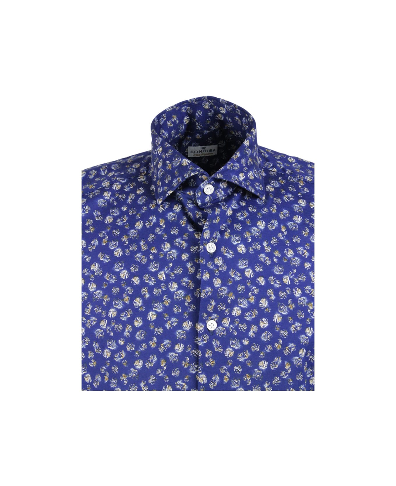 Sonrisa Luxury Shirt In Soft, Precious And Very Fine Stretch Cotton ...