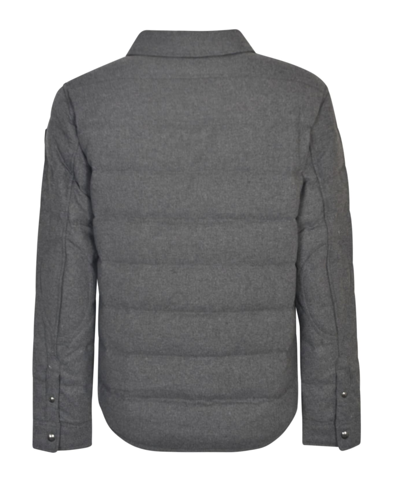 Ralph Lauren Buttoned Padded Jacket - Grey