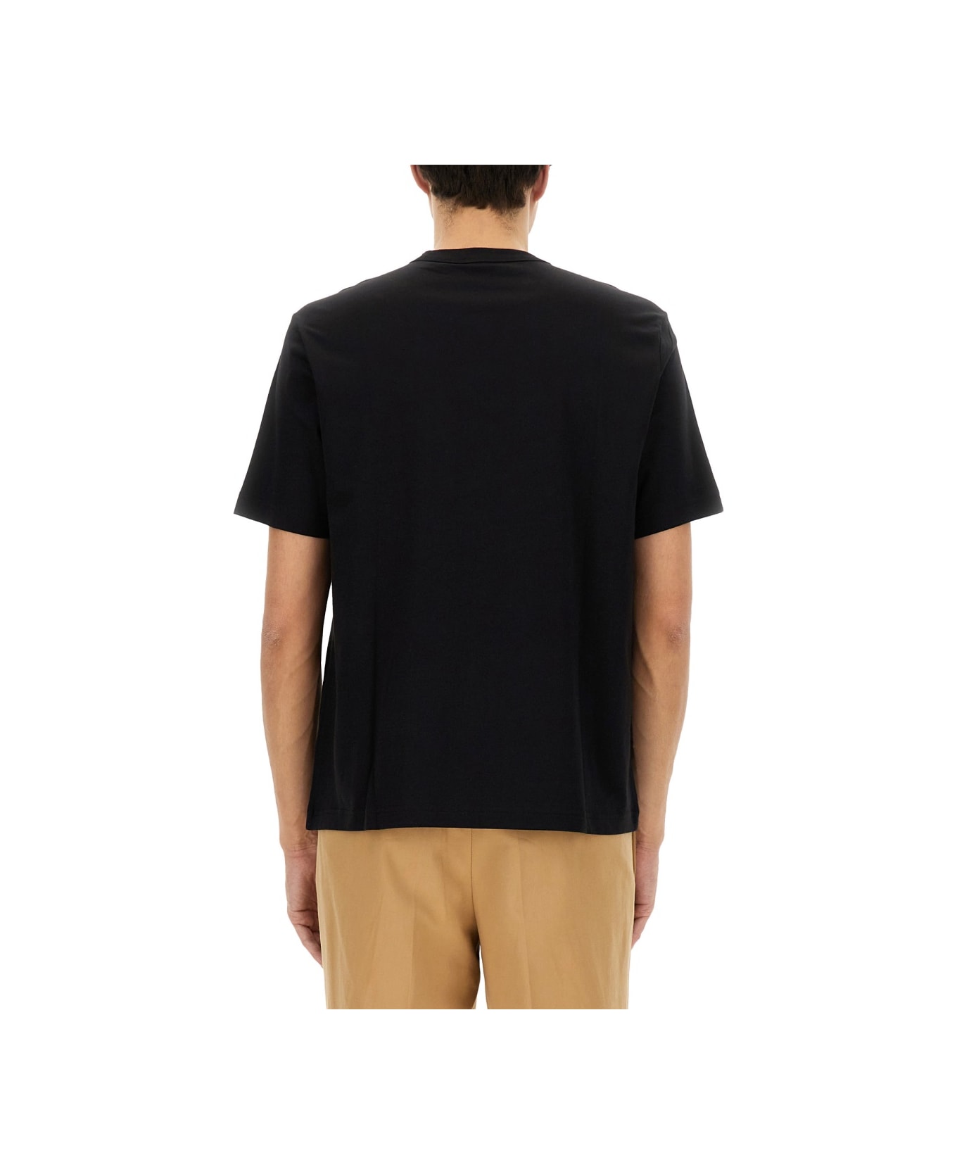 PS by Paul Smith "tape Skull" T-shirt - BLACK
