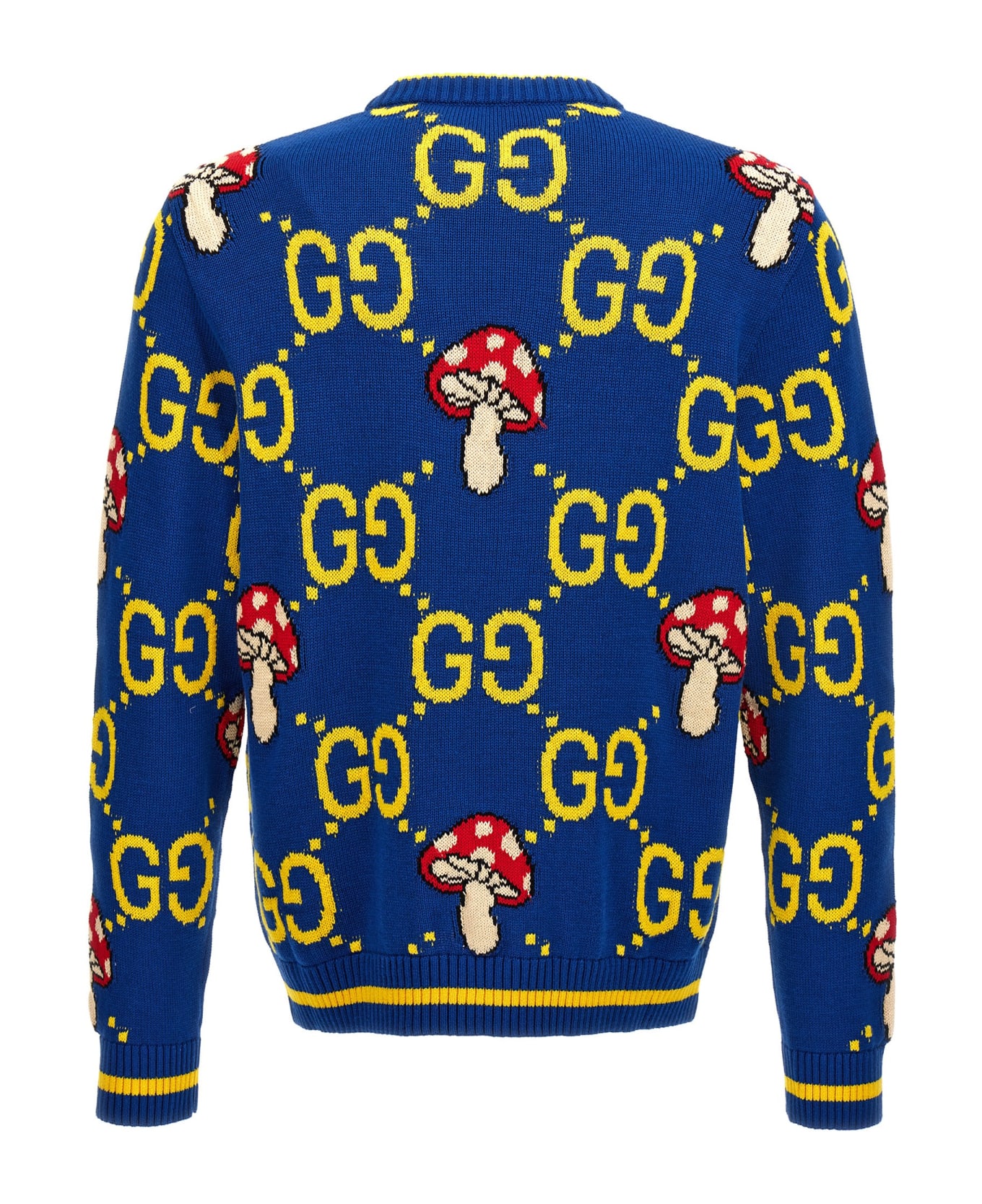 Gucci 'gg Mushroom' Sweater - Blue