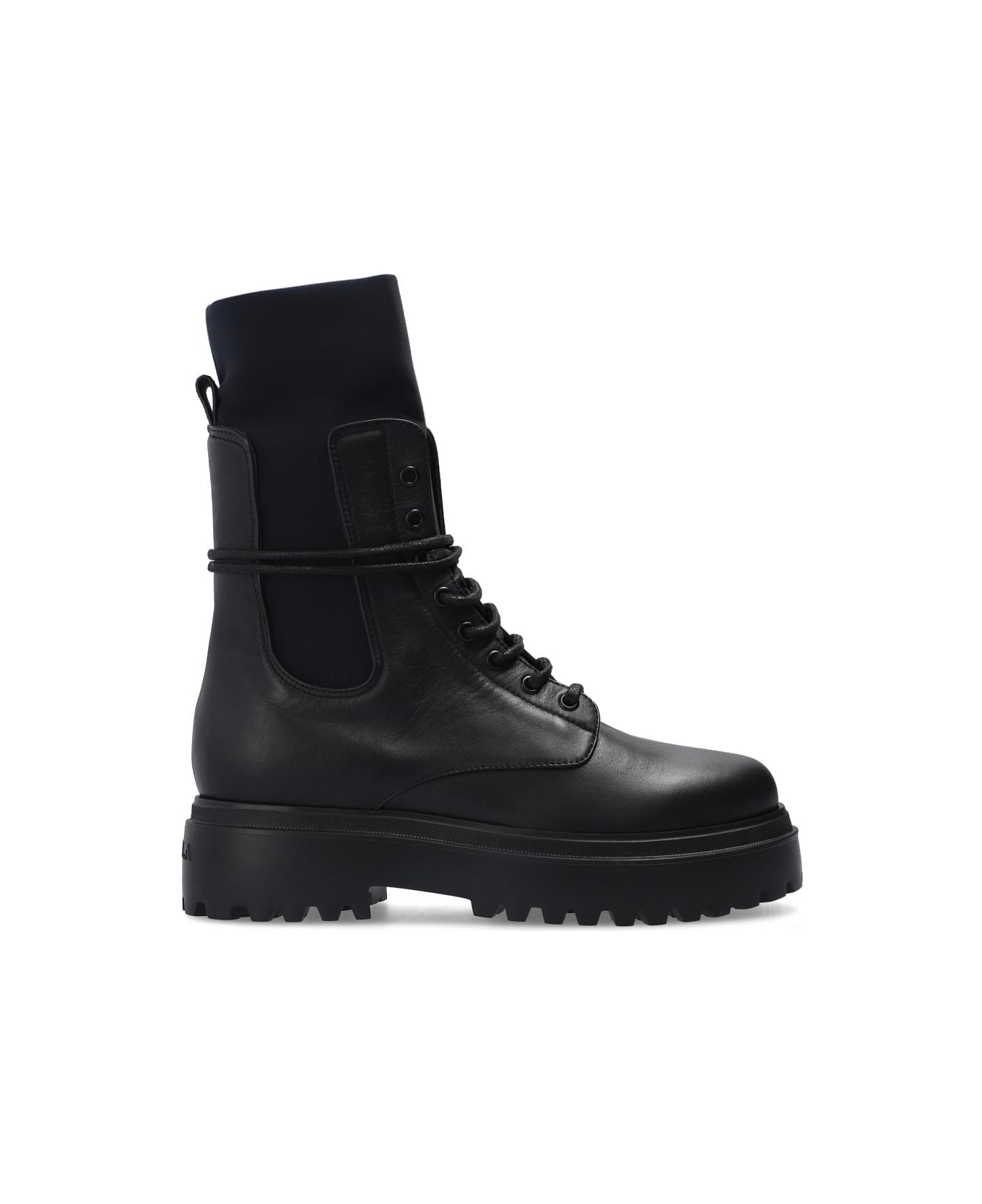 Le Silla 'ranger' Platform Ankle Boots - Nero