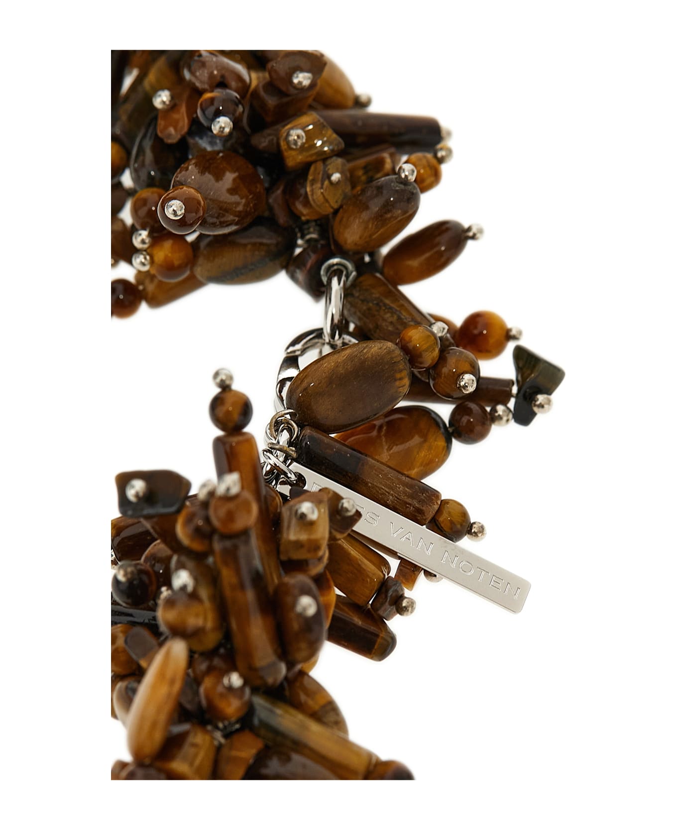 Dries Van Noten Beaded Necklace - Brown