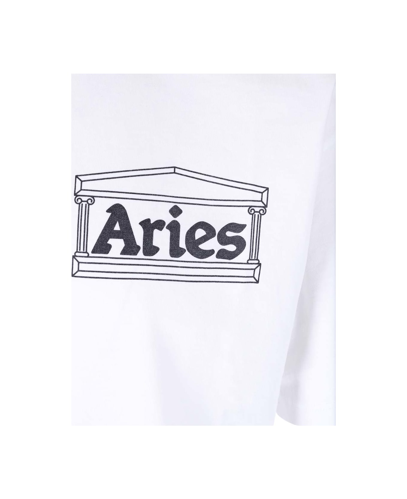 Aries 'temple Ss' T-shirt - WHT