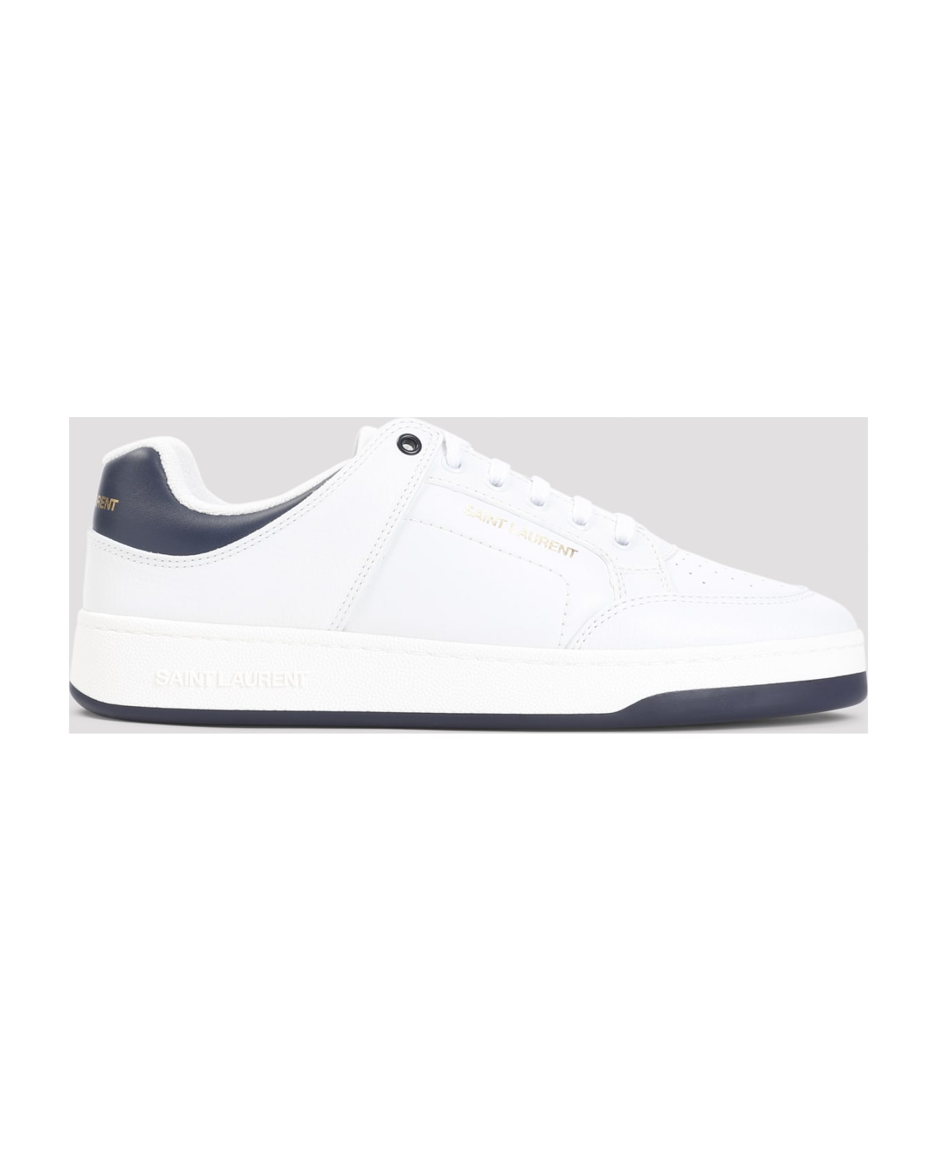 Saint Laurent Sl/61 Lace-up Sneakers - Bla Opt Bla Opt Nort