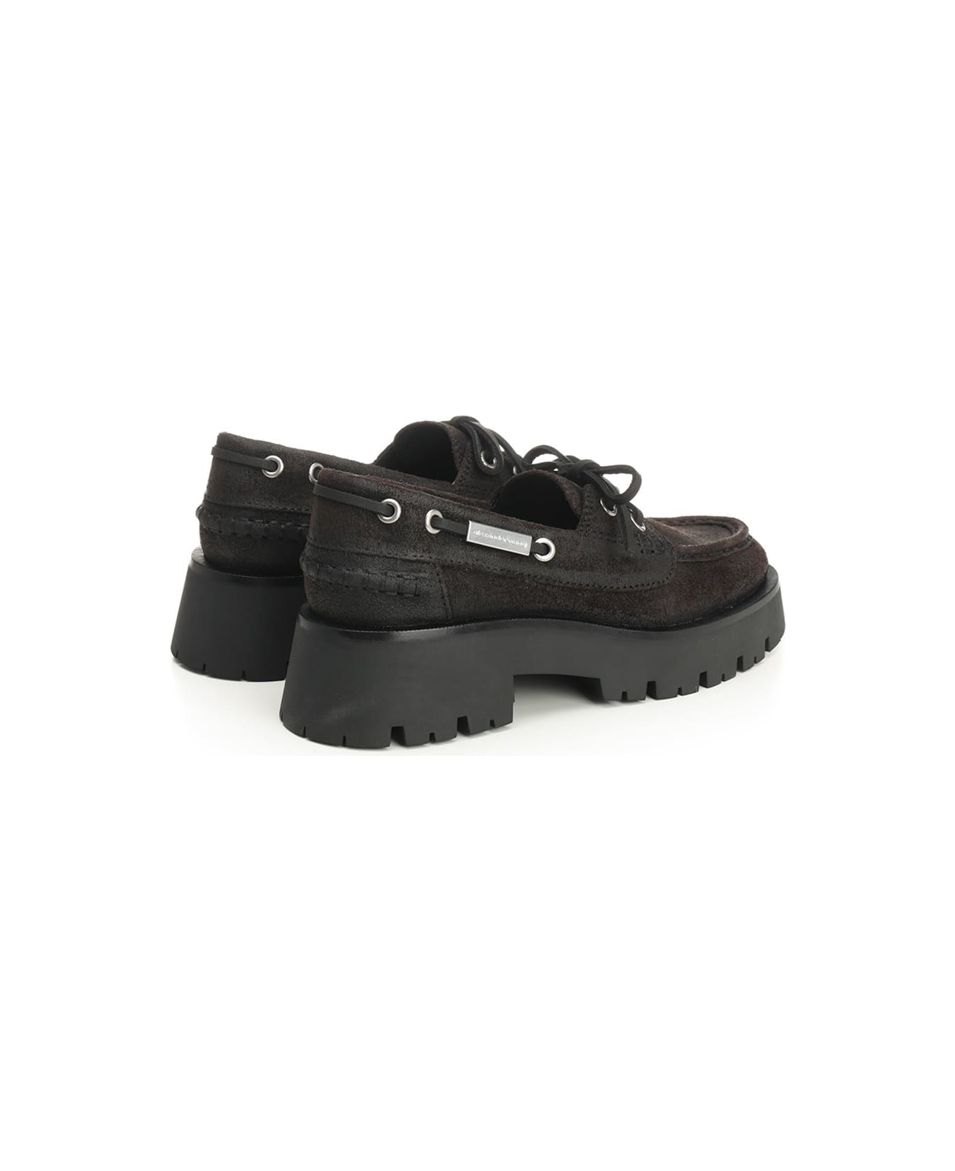 Alexander Wang Carson Boat Shoe - Chocolate