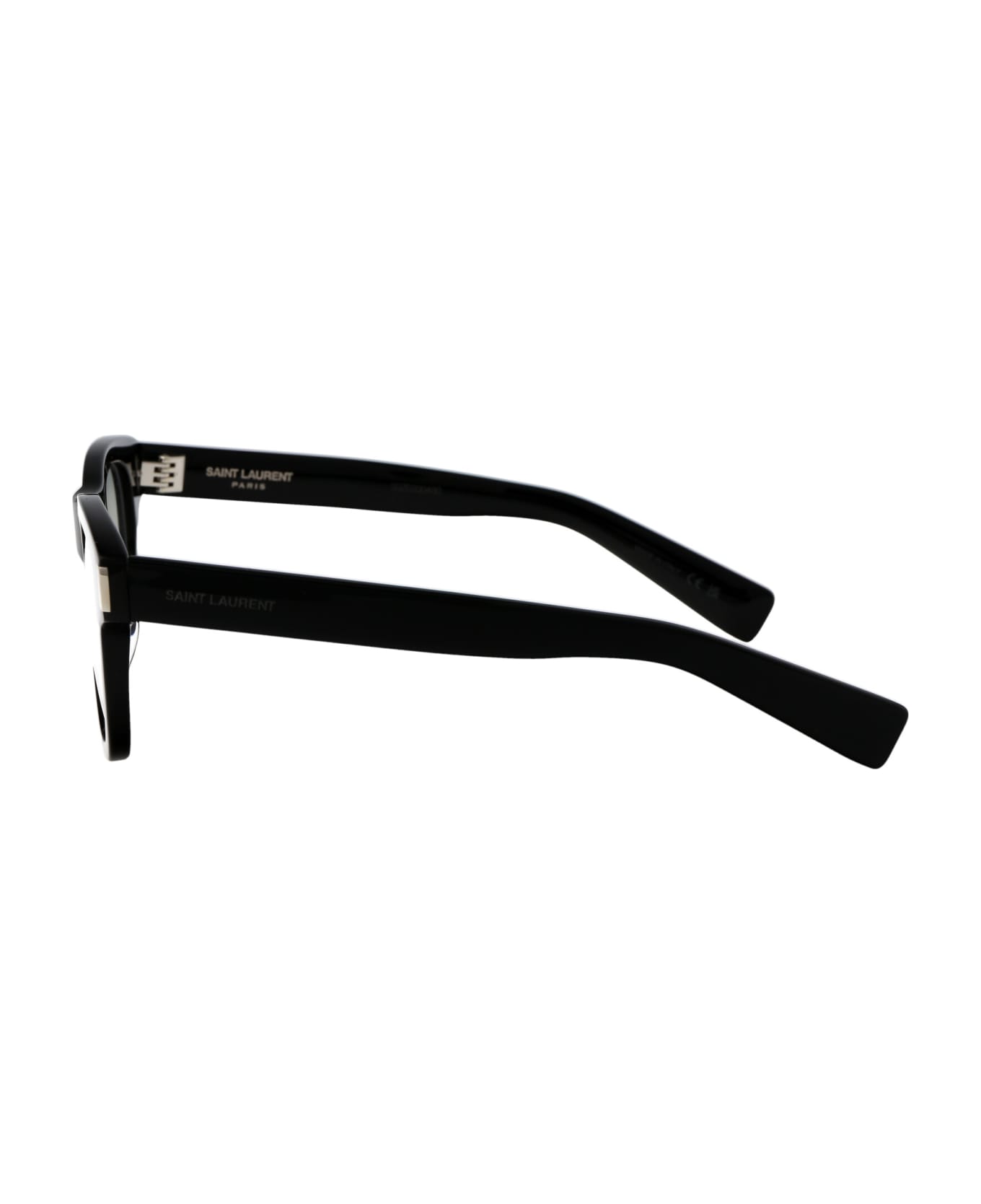 Saint Laurent Eyewear Sl 571 Opt Glasses - 001 BLACK BLACK TRANSPARENT