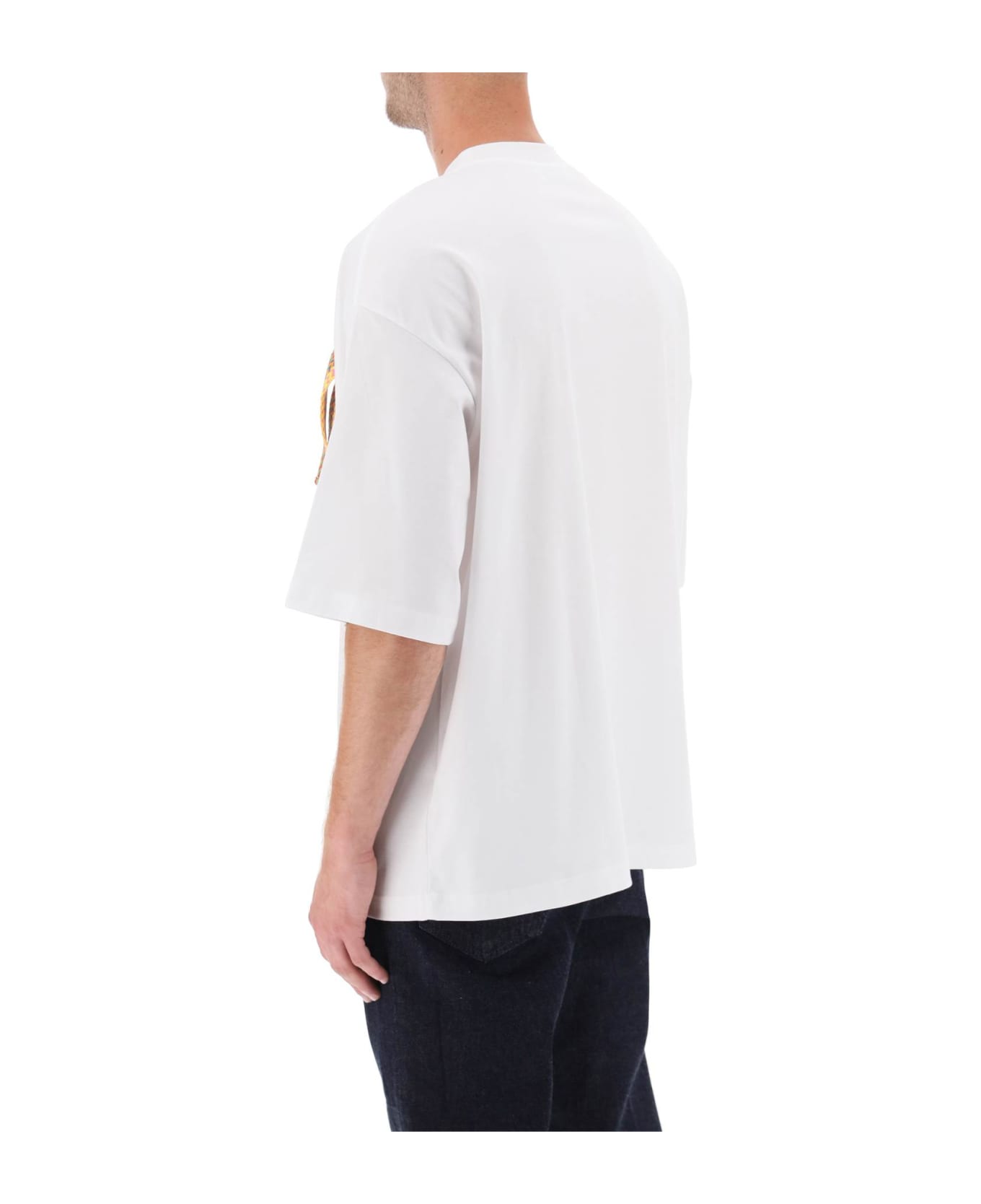 Lanvin T-shirt With Logo - White シャツ