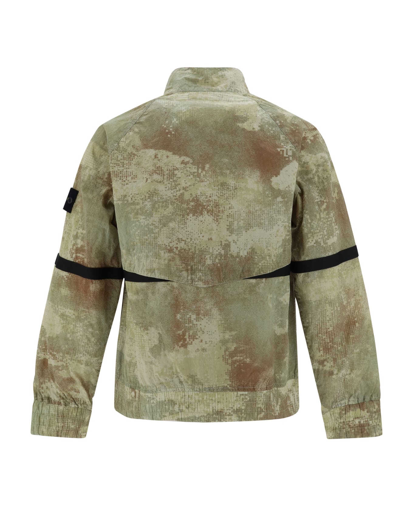 Stone Island Camouflage Jacket - Ecru