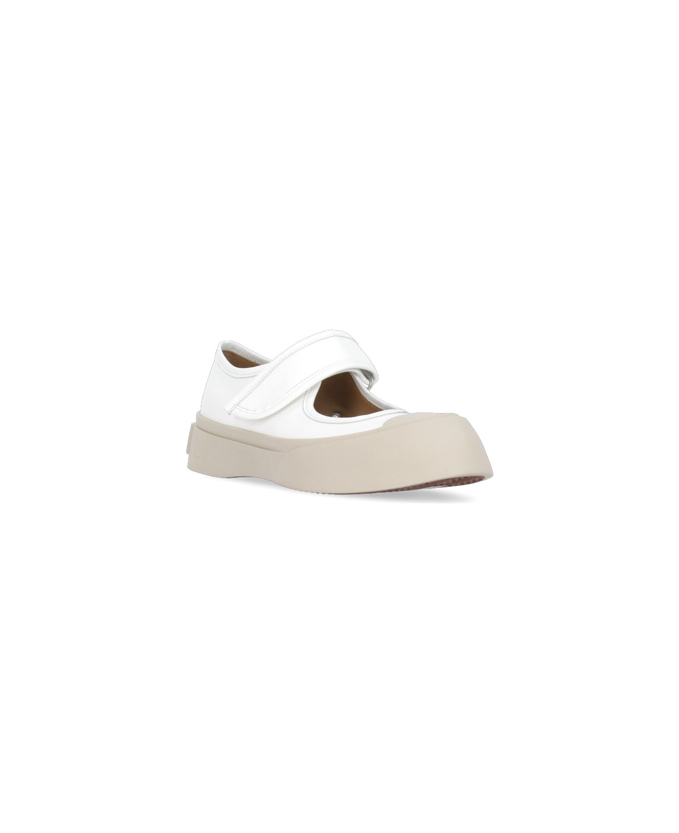 Marni Mary Jane Sneakers - White