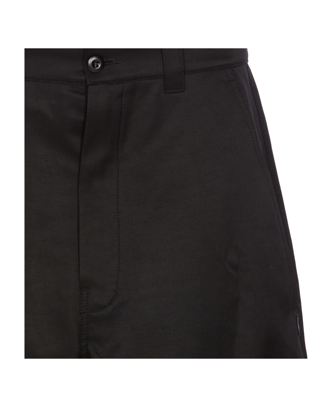 MM6 Maison Margiela Maxi Shorts - Black