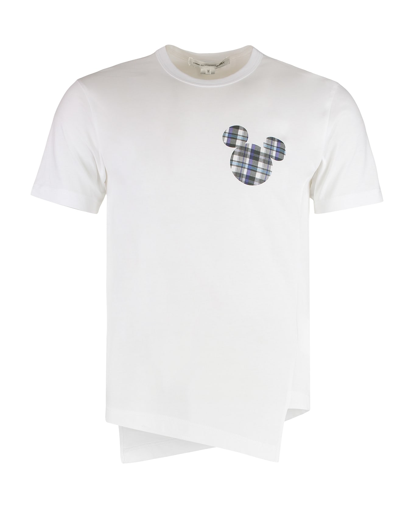 Comme des Garçons Shirt Comme Des Garçons X Disney - Cotton Crew-neck T-shirt - White