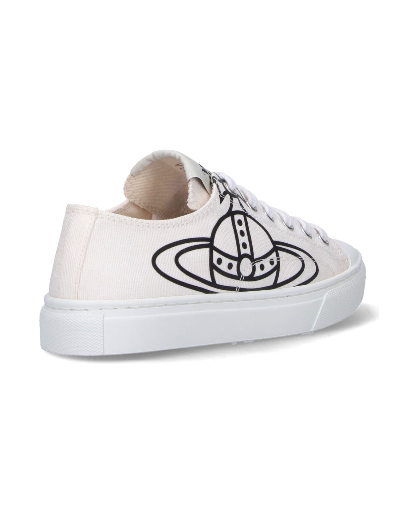 Vivienne Westwood "plimsoll 2.0" Low-top Sneakers - White