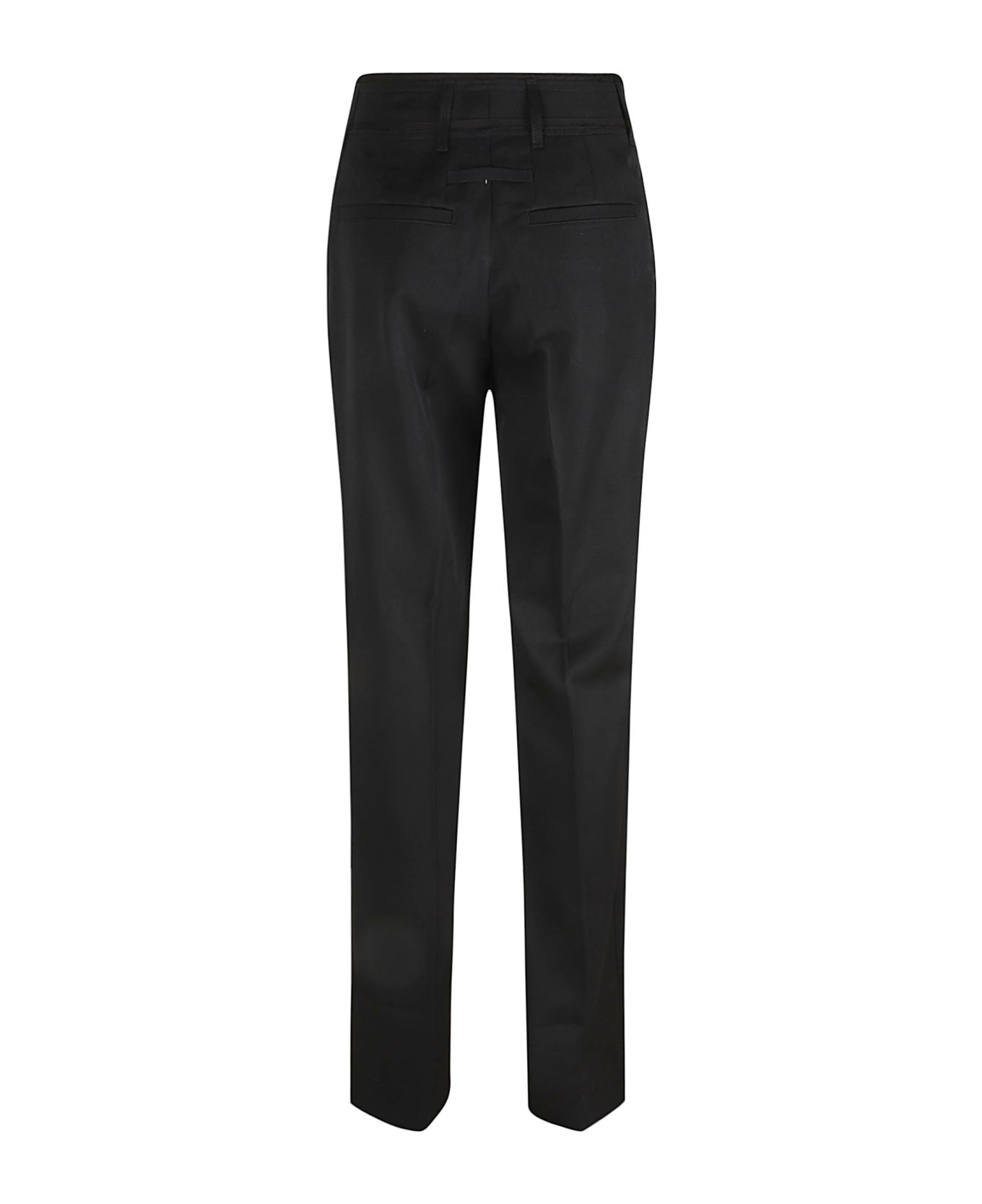 Jacquemus Ficelle Wool Trousers - Black