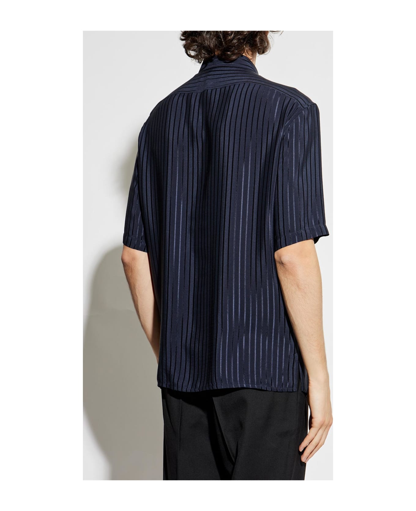 Saint Laurent Silk Shirt - Blue