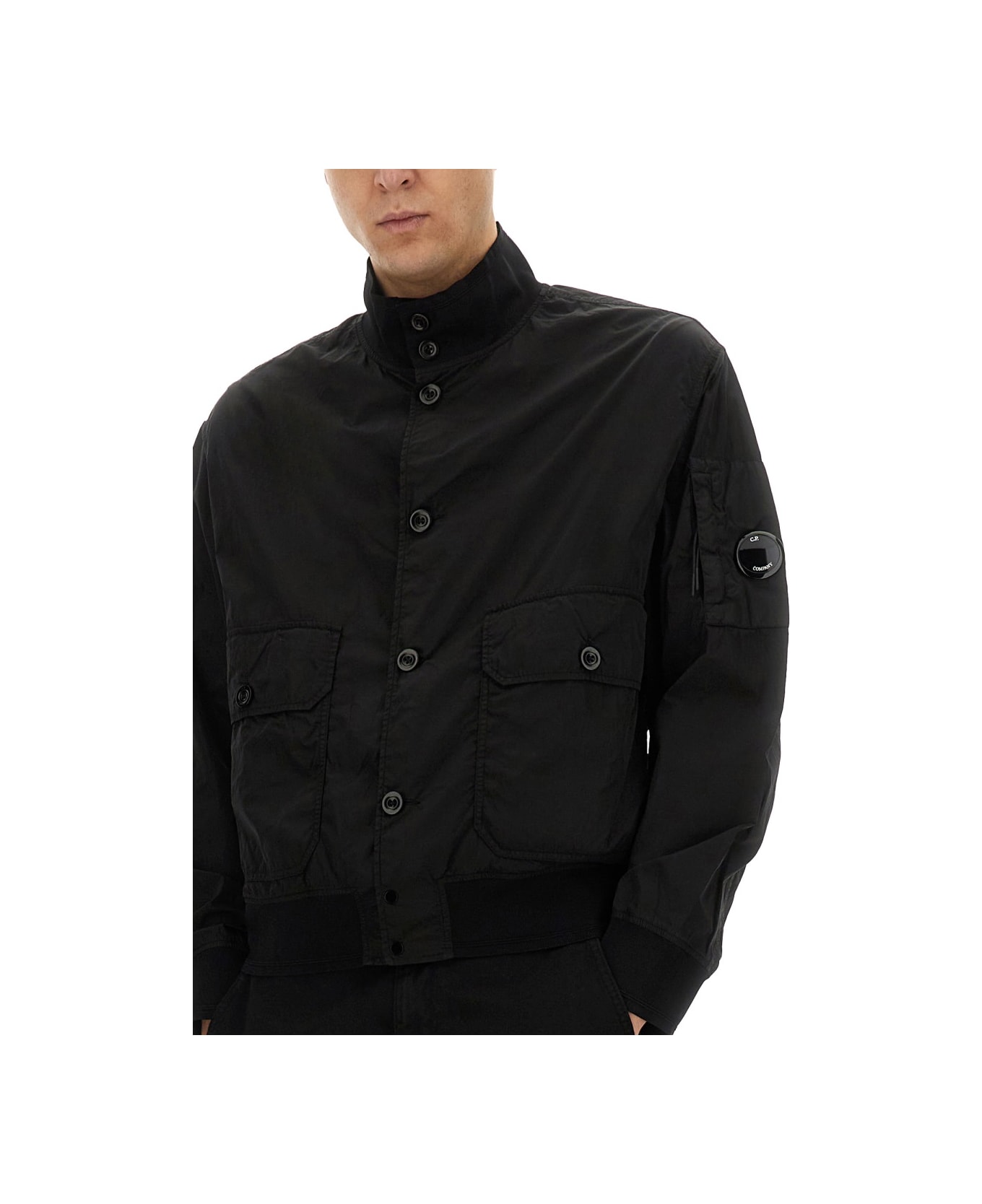 C.P. Company Chrome-r Jacket - BLACK