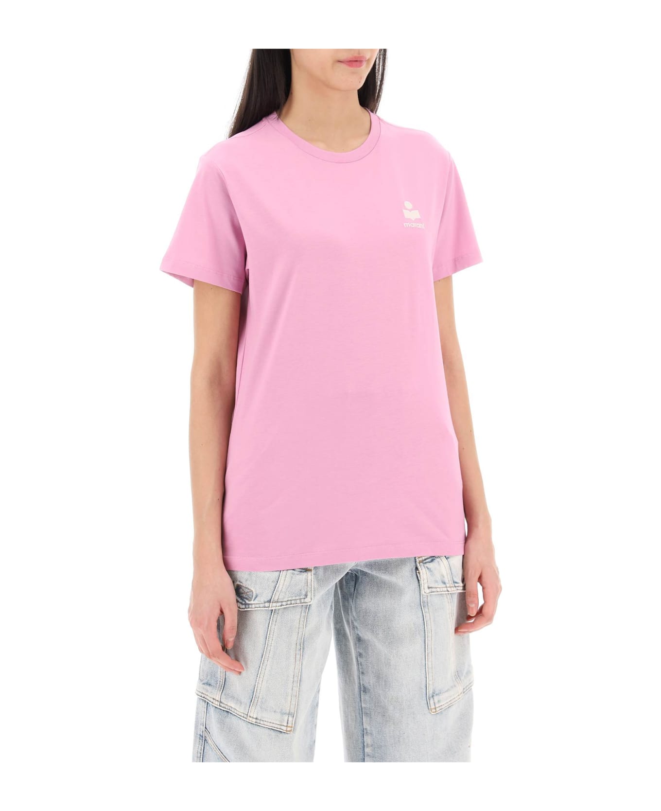 Marant Étoile Aby Regular Fit T-shirt - Candy Pink Tシャツ